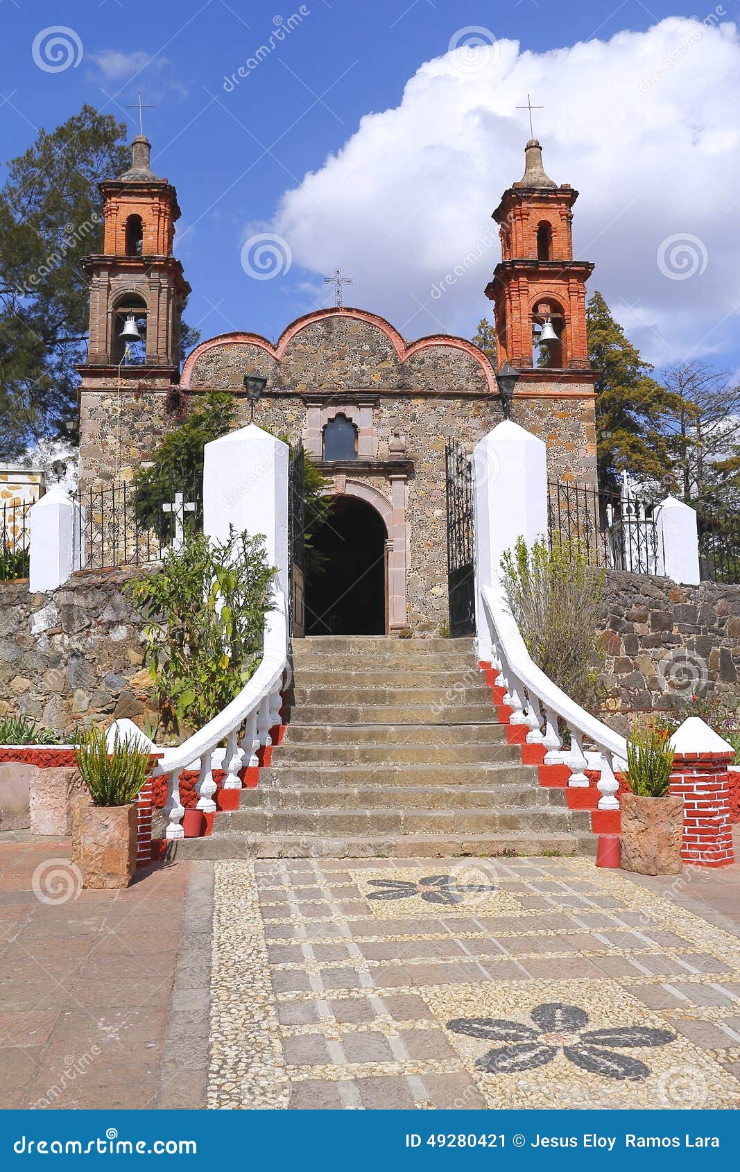 sanctuary of tlalpujahua in michoacan, mexico iv