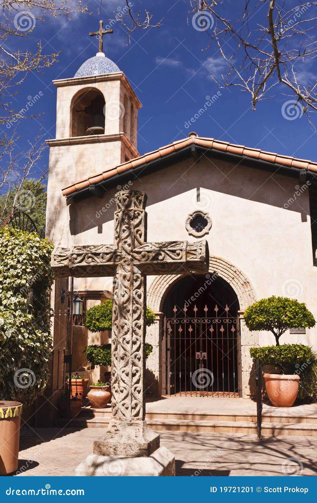 Tlaquepaque Chapel stock image. Image of christian, landmark 19721201