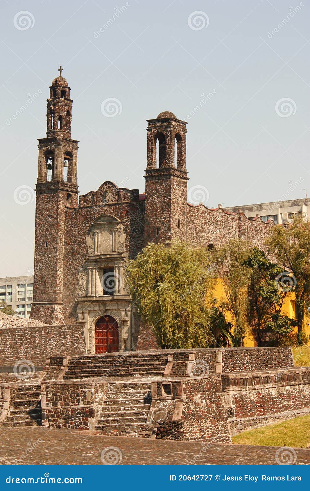 santiago church in tlatelolco, mexico city i