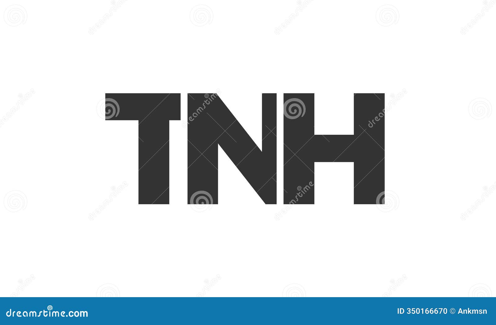 tnh logo  template with strong and modern bold text. initial based  logotype featuring simple and minimal typography.