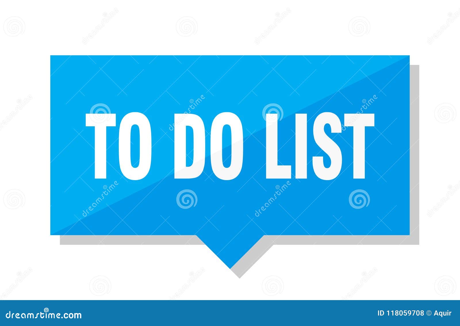 To do list price tag stock vector. Illustration of vector 118059708