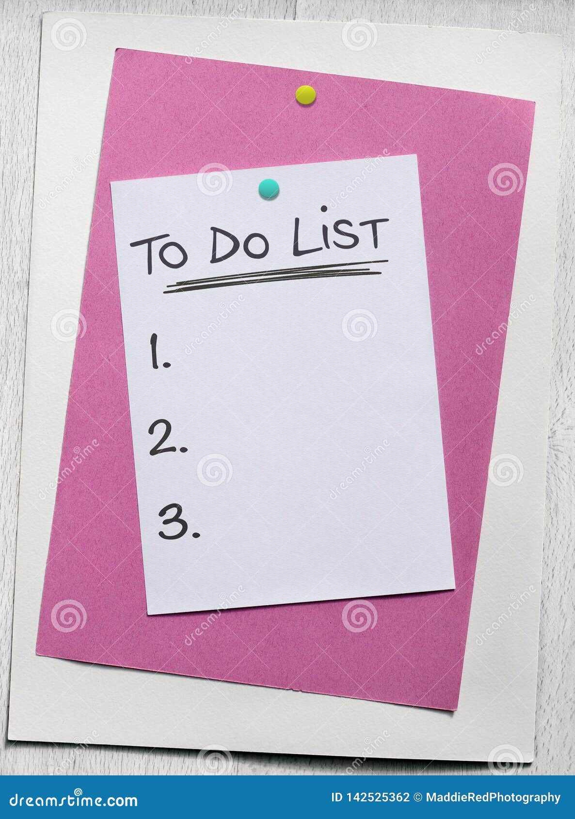 To Do List Reminder Template Written on Notepaper. Stock Photo - Image of  checklist, page: 142525362