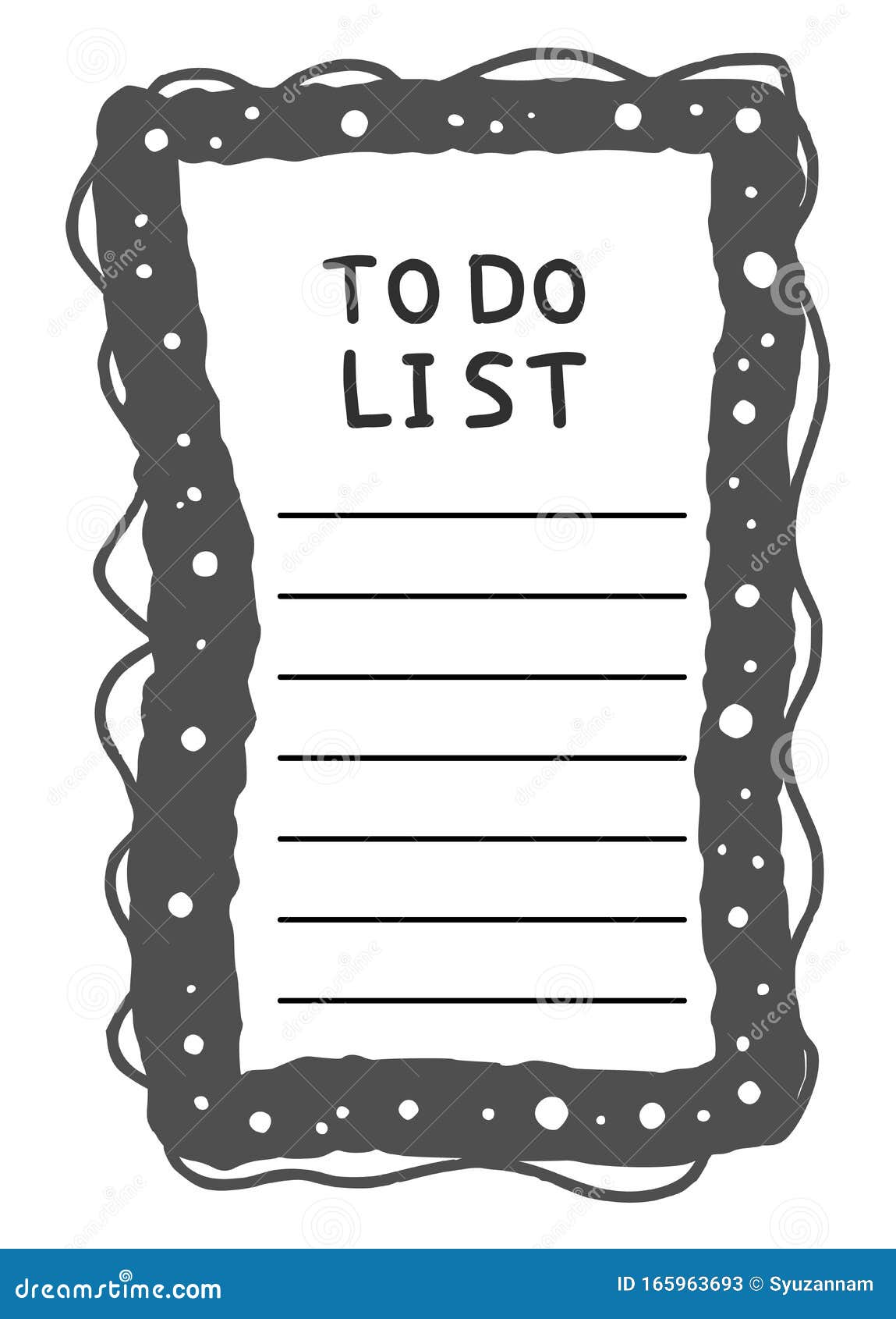 set list template