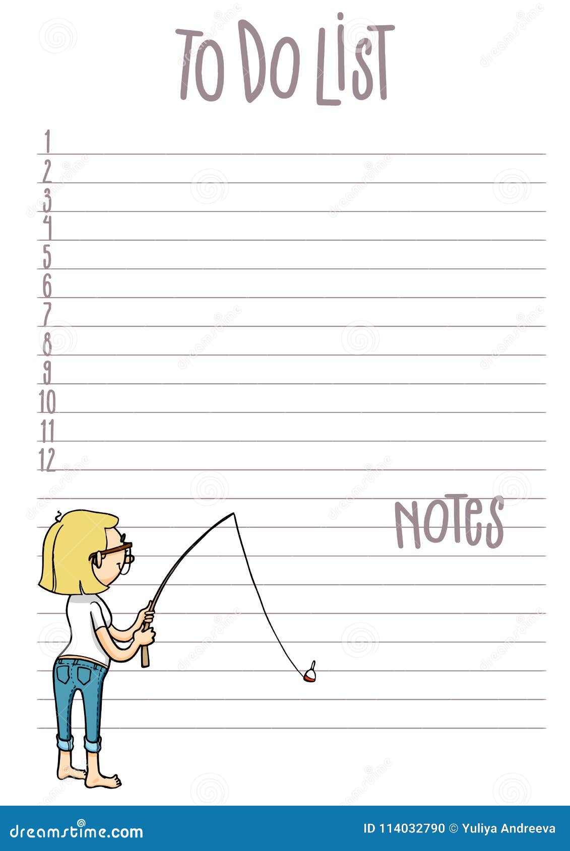 to-do-list-daily-weekly-monthly-planner-stock-illustration