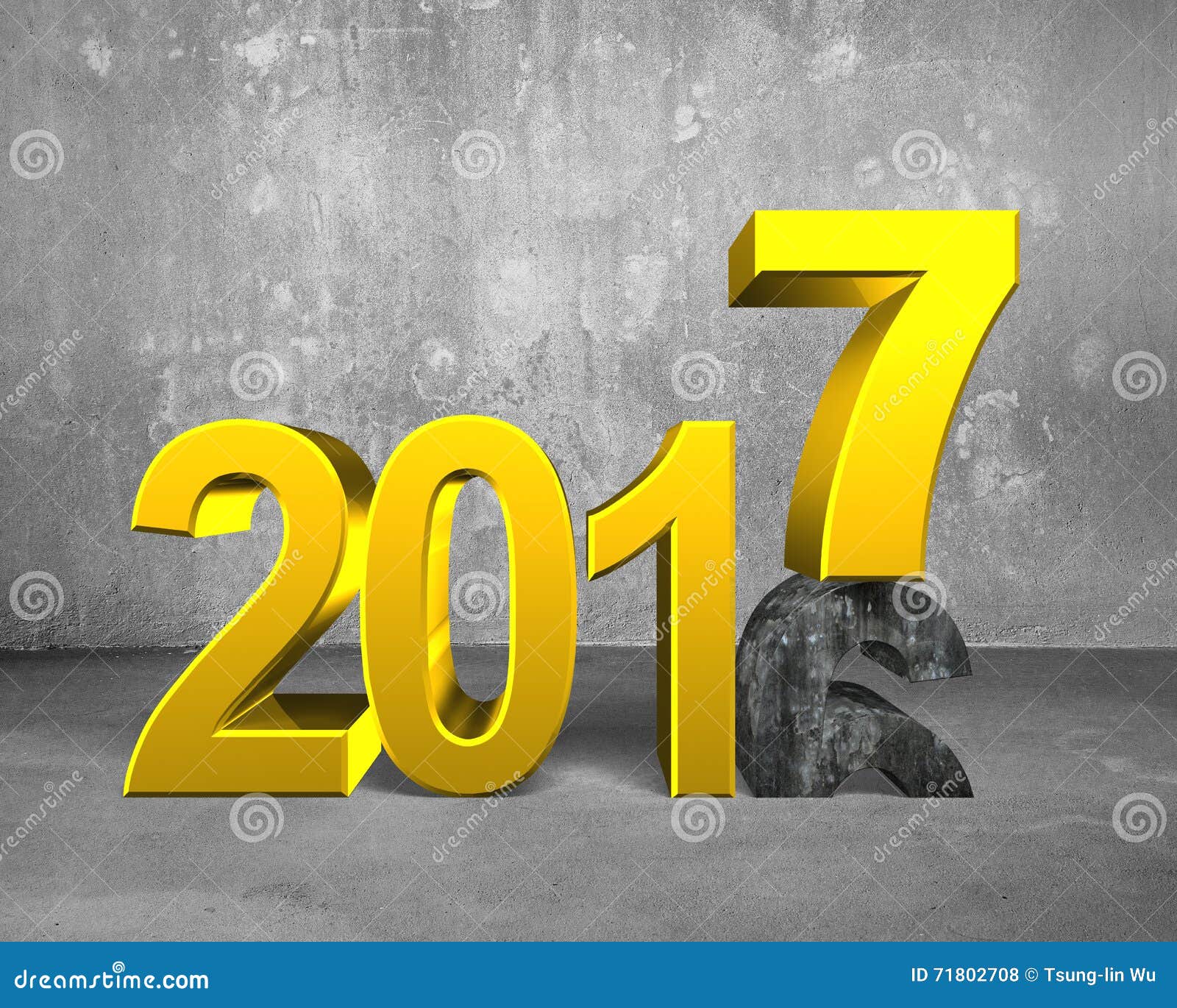 Download 2016 To 2017 Happy New Year Concept Stock Image of future