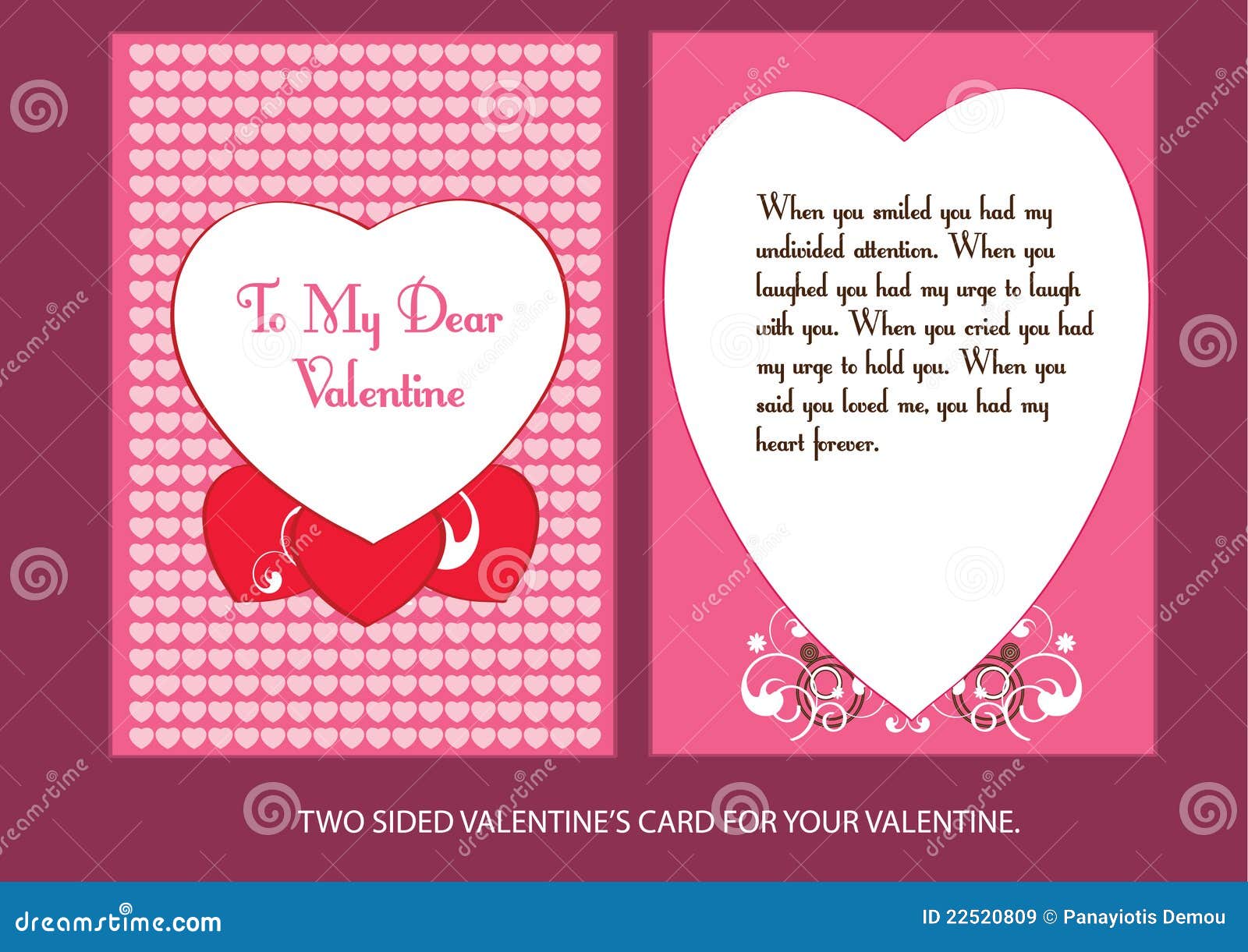 To My Dear Valentine Royalty Free Stock Images - Image: 22520809