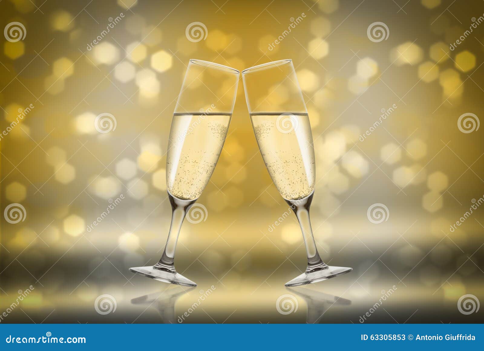 Toast champagne stock image. Image of bubbles, night - 63305853