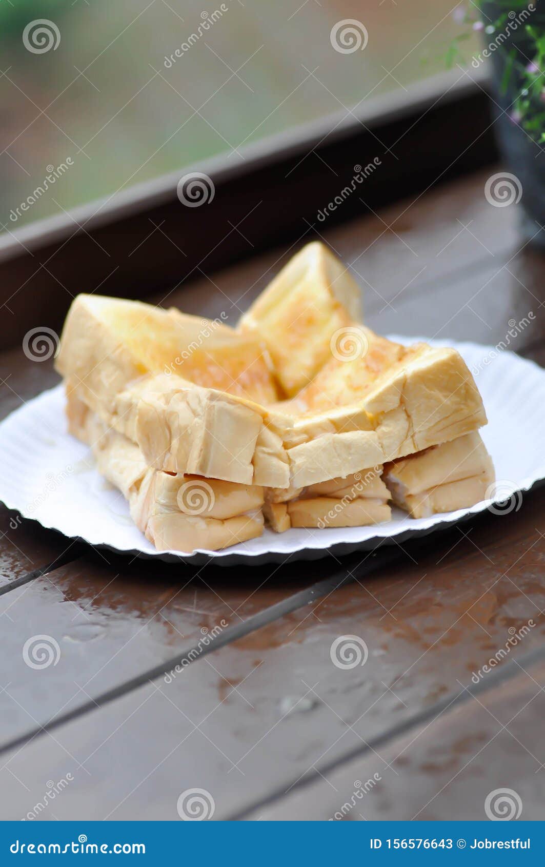 Toast Oder Brot Mit Butterkeks, Toastbrot Stockbild - Bild von butter ...