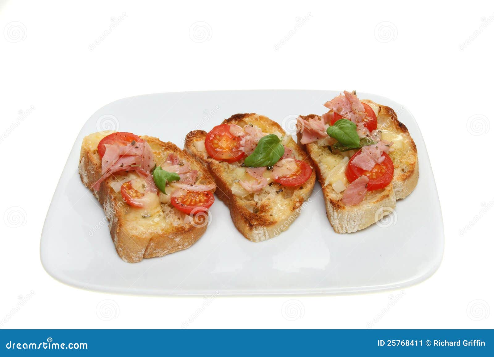Toasted snack stock image. Image of pepper, bruschetta 25768411