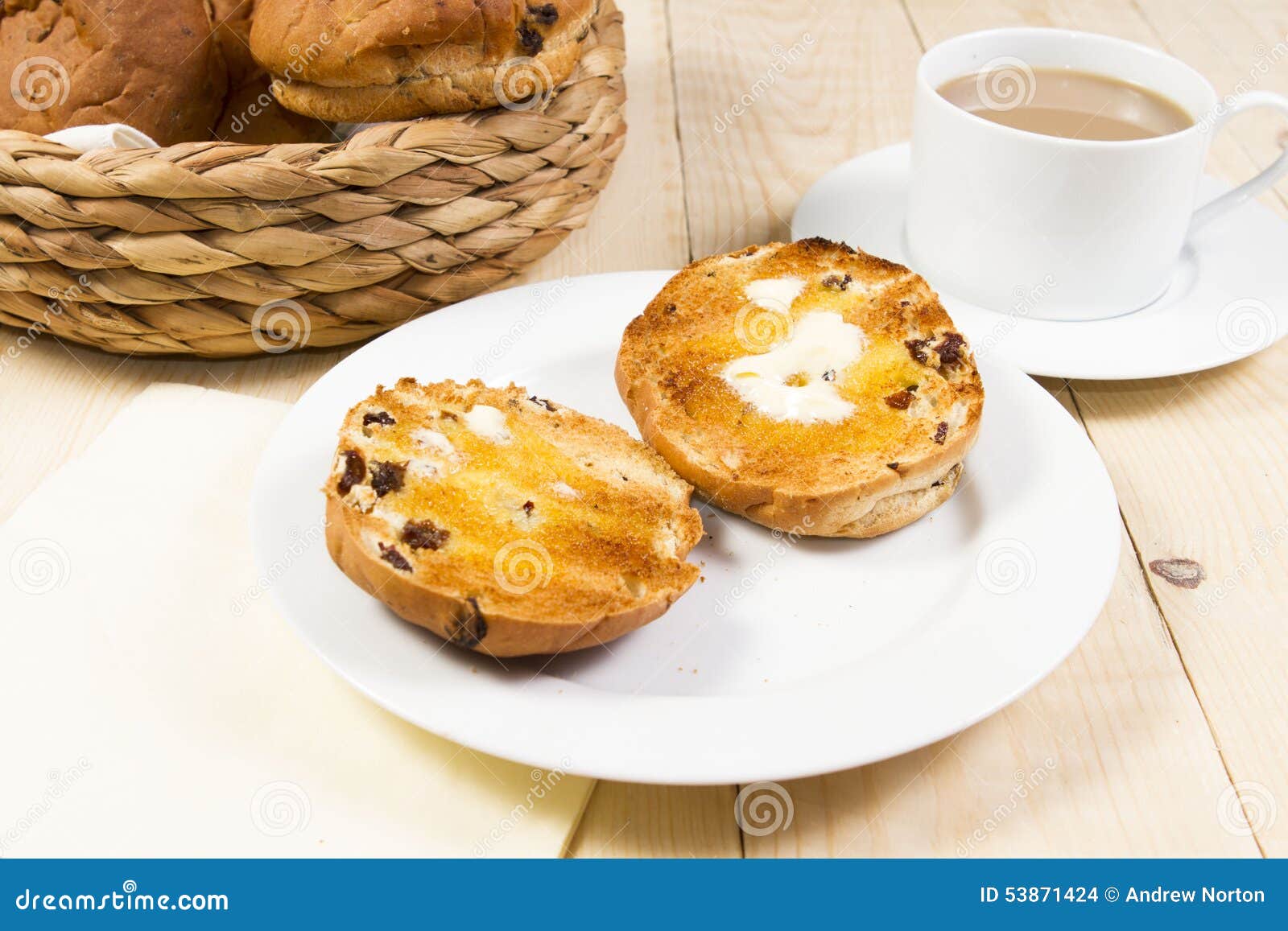 Toasted tea cakes stock photo. Image of rich, meal, cakes 53871424