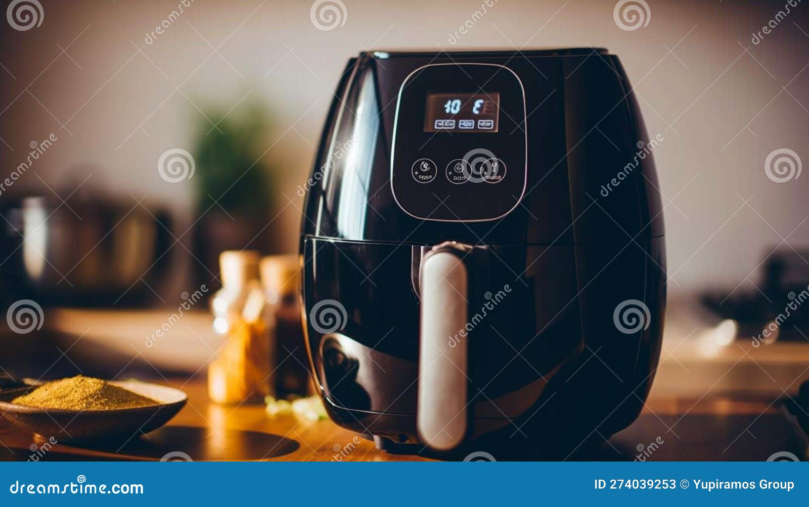 Toaster, Coffee Maker, Fridge Modern Kitchen Essentials Generated by AI