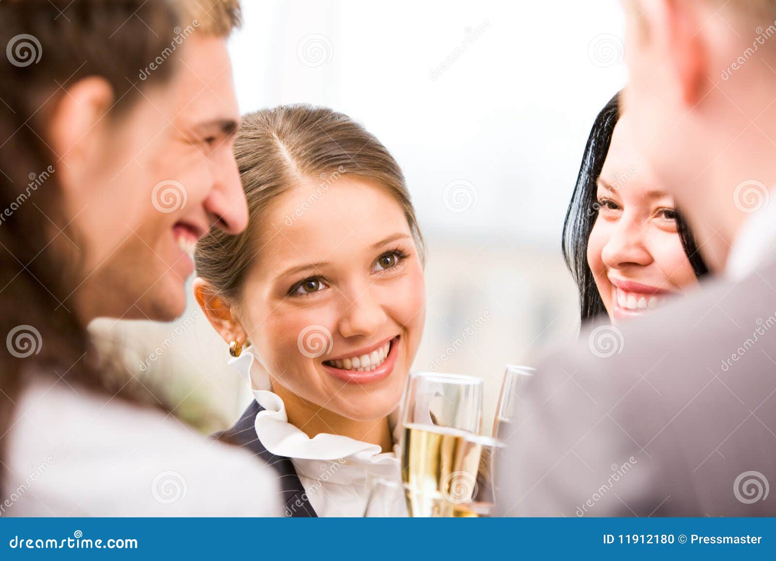 Toasting female stock photo. Image of holiday, festive 11912180