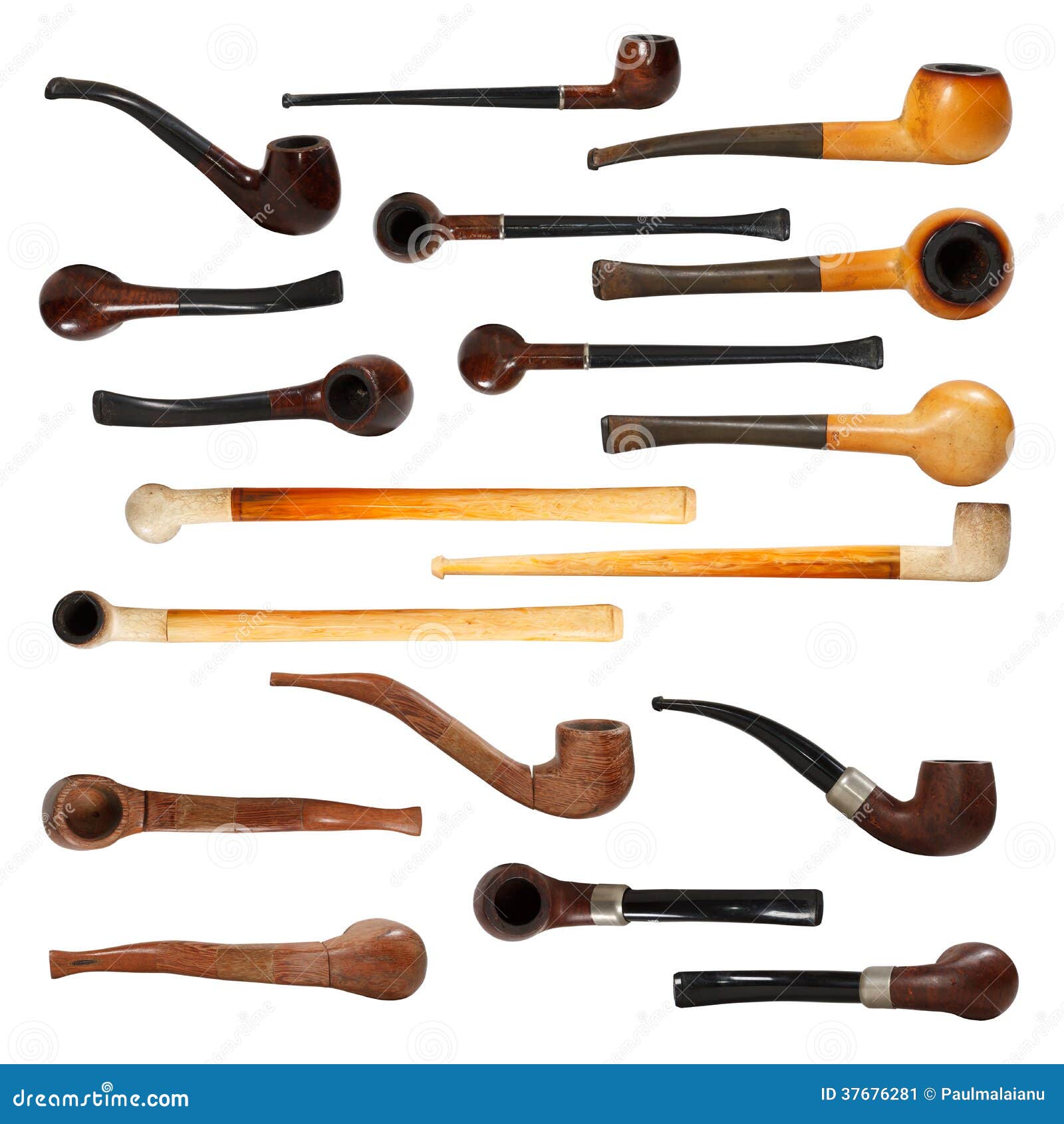 Tobacco Pipes Stock Image 37676281