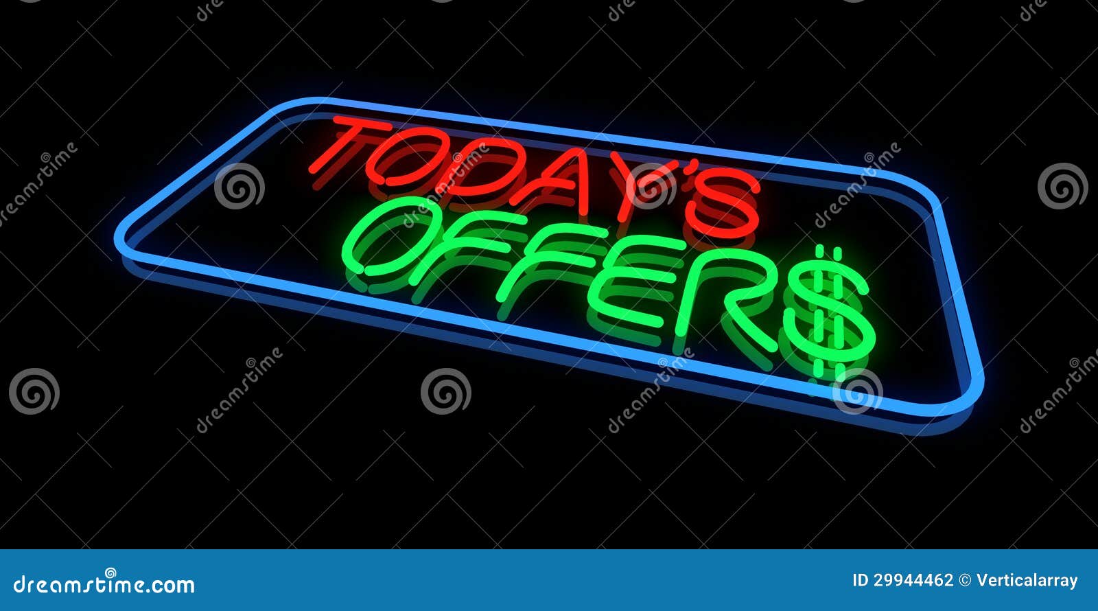 Todays Offers stock illustration. Illustration of customer 29944462