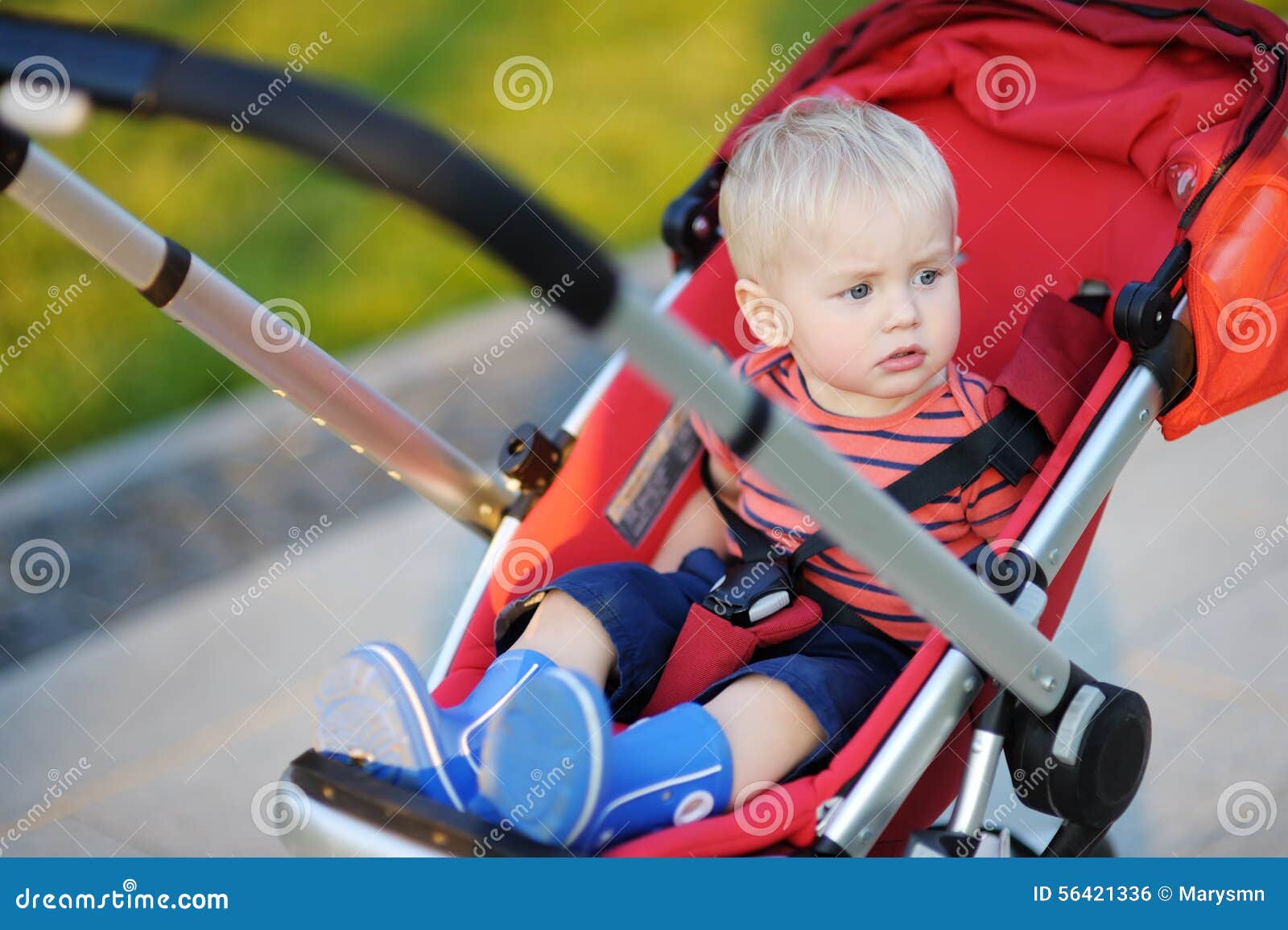 red stroller for boy