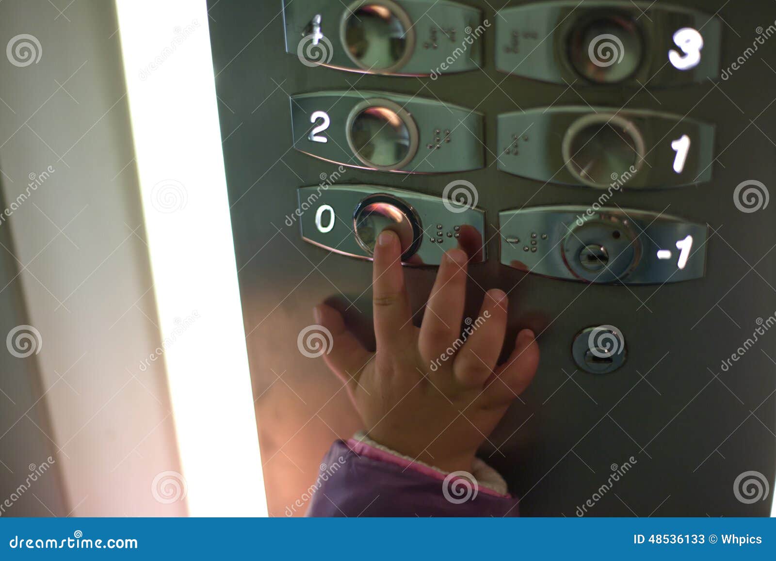 Toddler In Elevator Stock Image Image Of Minor Going 48536133