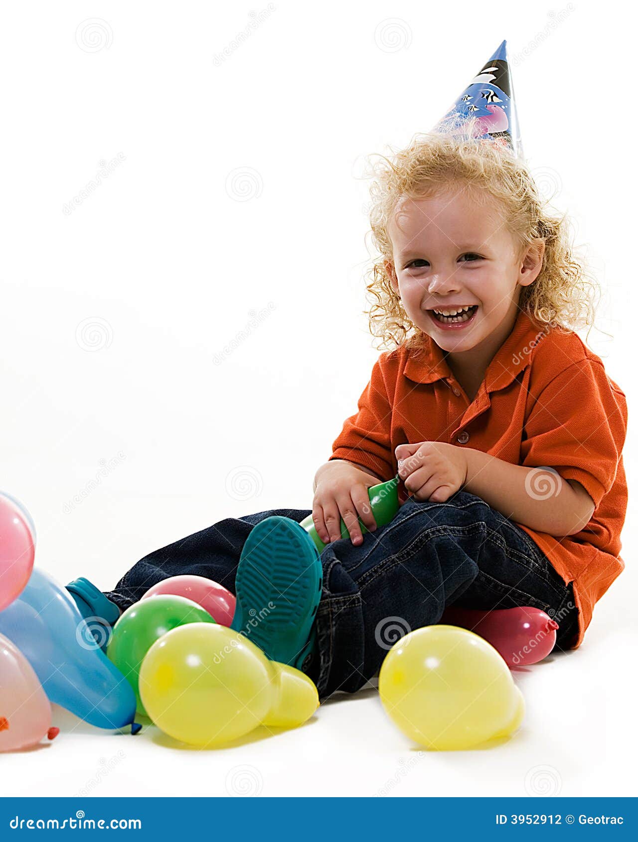 Toddler party stock photo. Image of three, surprised, little - 3952912