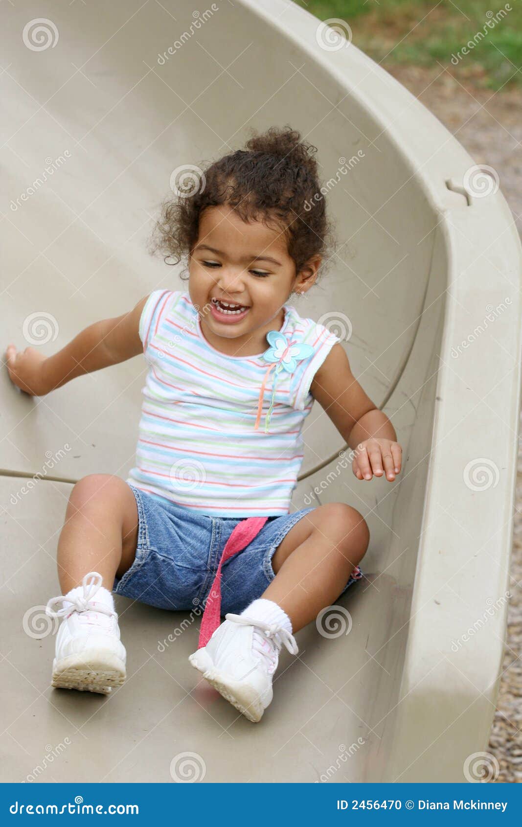 Playground Slide Royalty Free Stock Image 71482078