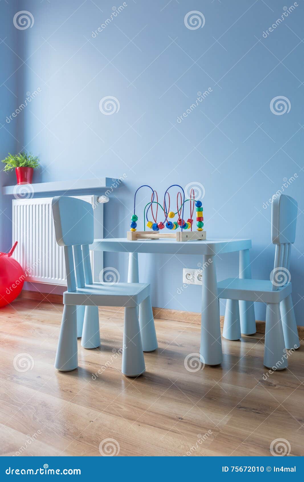 Toddler Table And Chair Set Idea Stock Photo Image Of Home