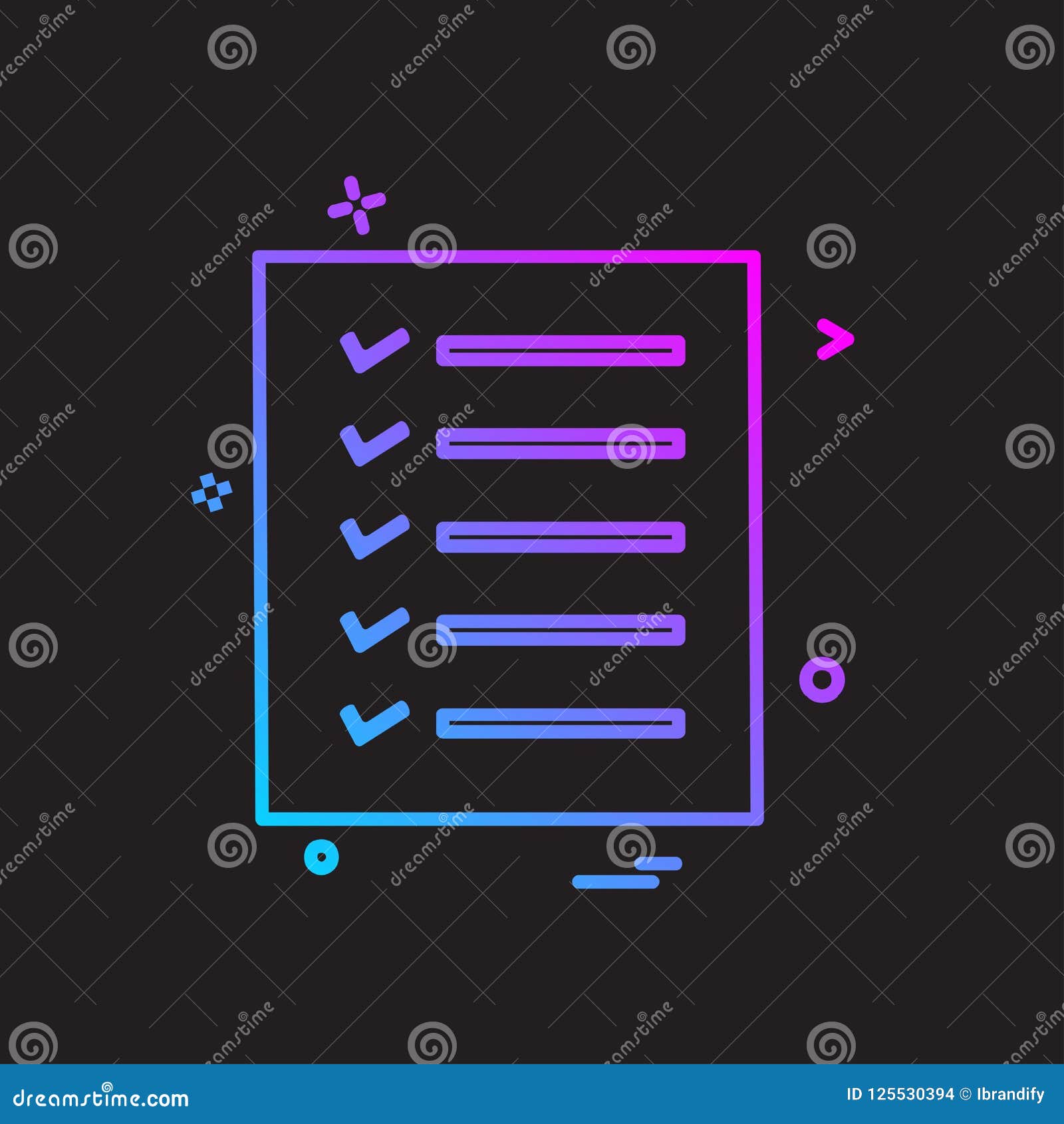 Todo List Icon Design Vector Stock Vector Illustration Of Check Management Todo List Icon Design Vector Stock Vector Illustration Of Check Management