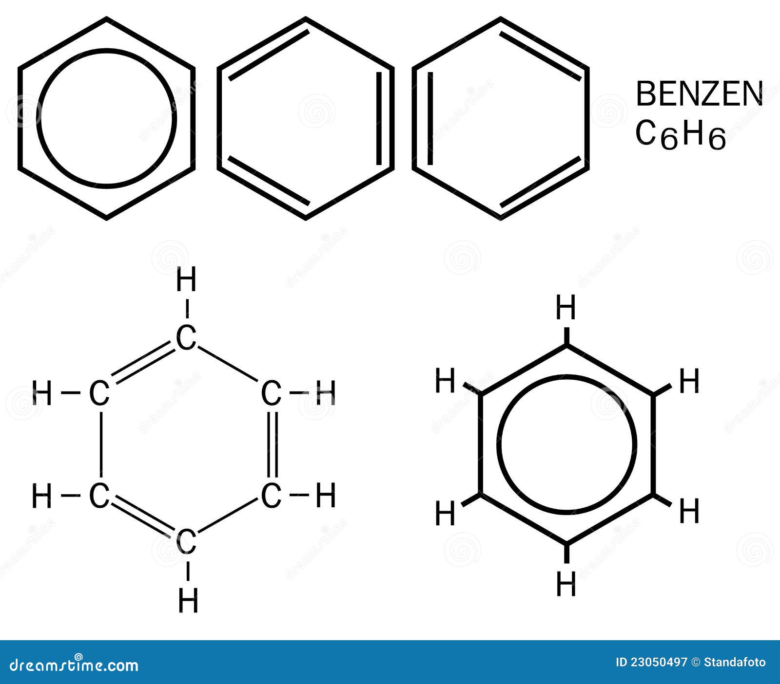 Arriba 96+ Foto La Fórmula Molecular Del Benceno Es C6h6. Lleno