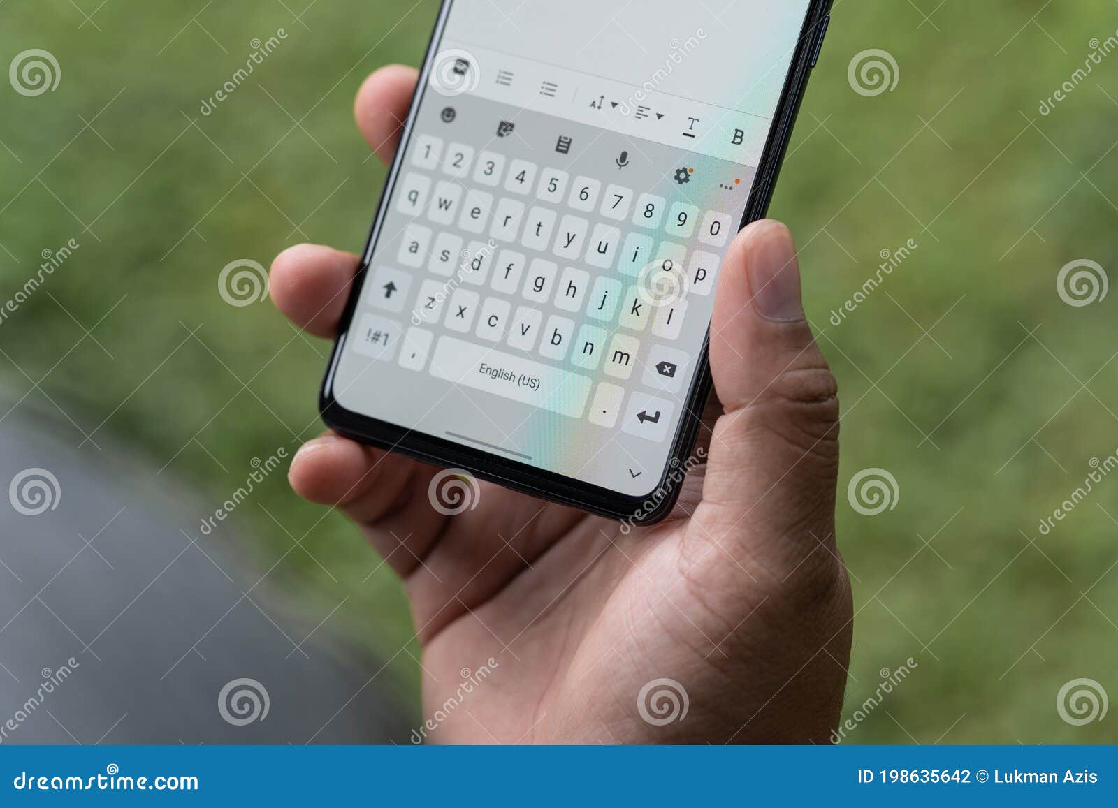 tarwe traagheid kas Toetsenbord Op Samsung Galaxy A51 Redactionele Fotografie - Image of  elektronisch, zwart: 198635642