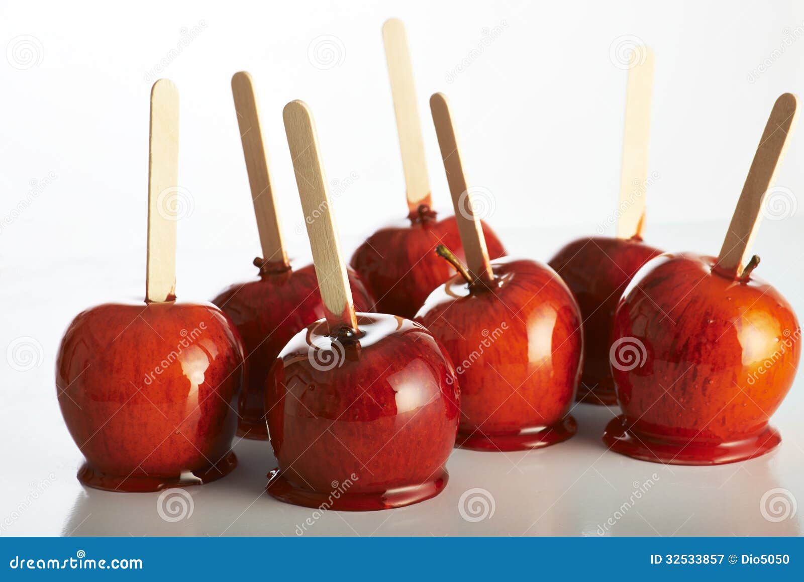 Toffee apples stock image. Image of caramel, love, background 32533857