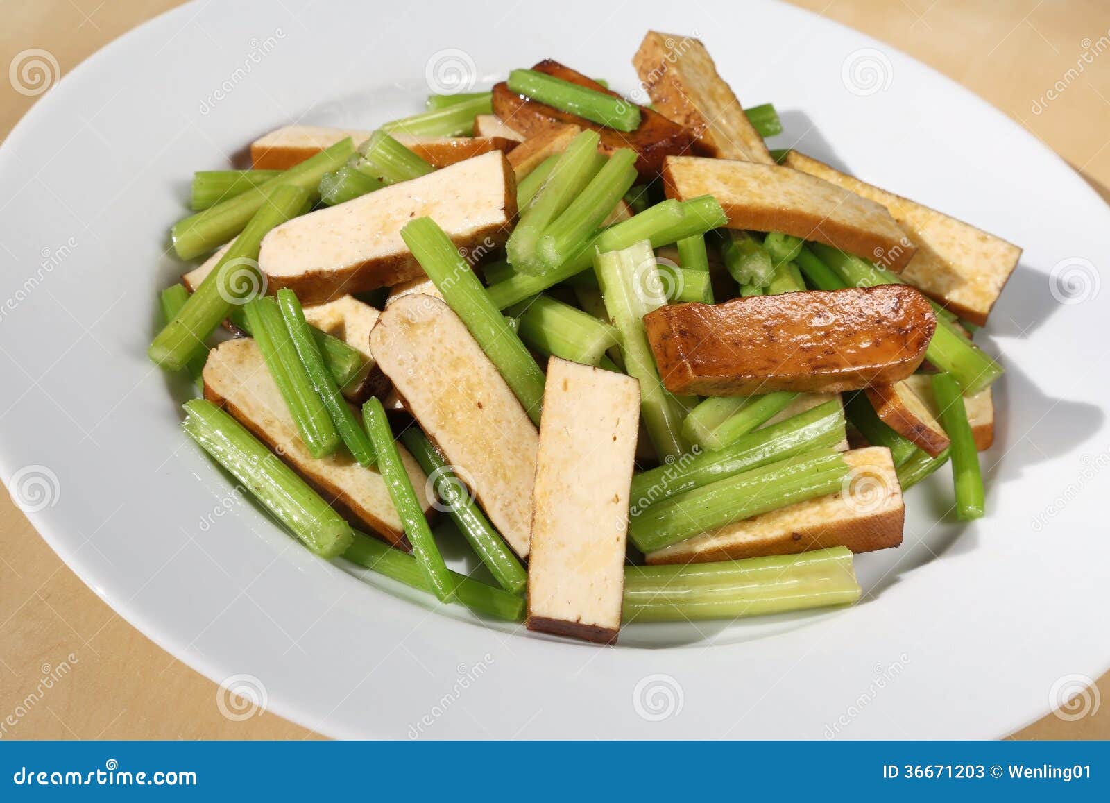 Tofu and celery stock image. Image of healthcare, detail - 36671203