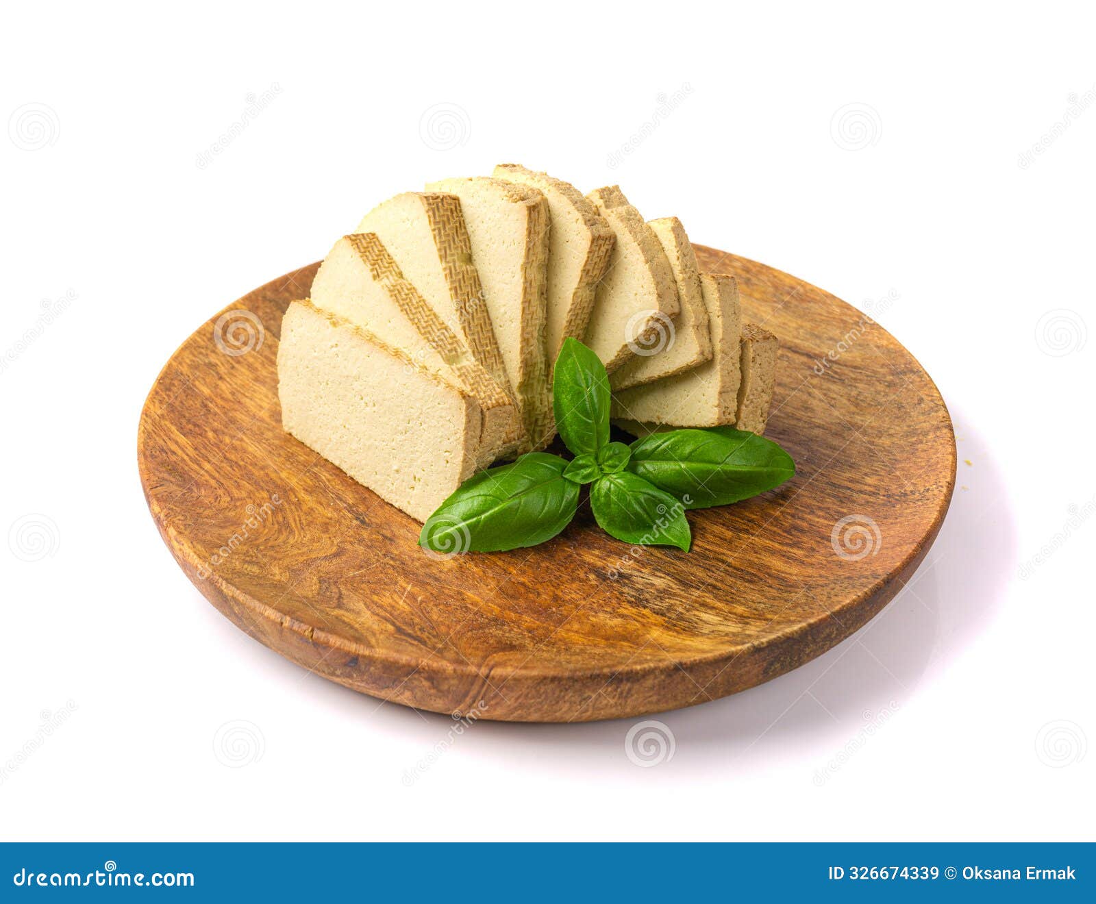 tofu cheese , smoked vegan cheese slice, sliced soya bean curd, soy protein or tsp