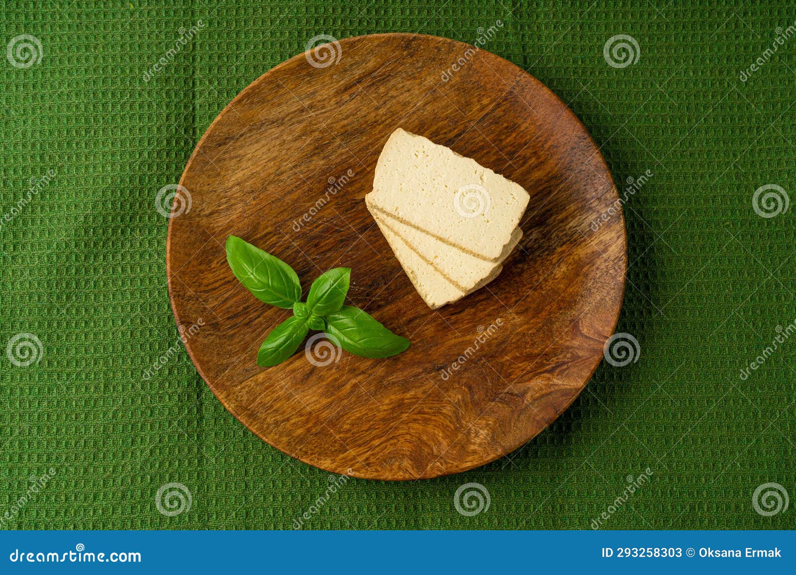 tofu cheese , smoked vegan cheese slice, sliced soya bean curd, soy protein or tsp