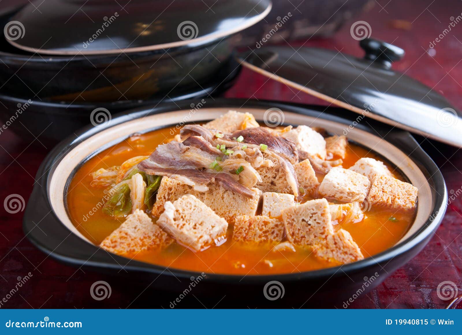 Tofu and meat stock image. Image of life, inside, cuisine - 19940815