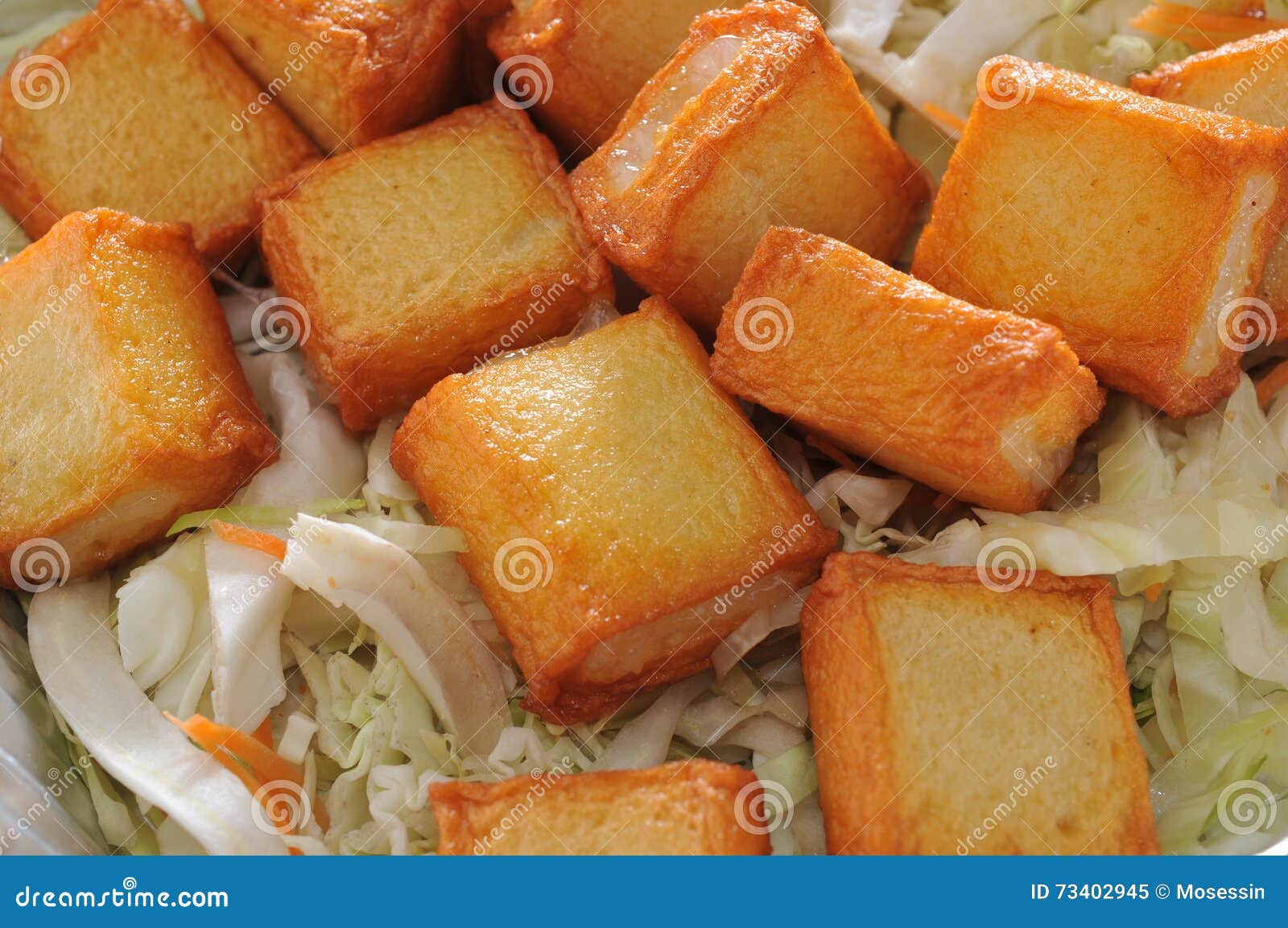 Tofu nugget stock image. Image of japanese, traditional 73402945