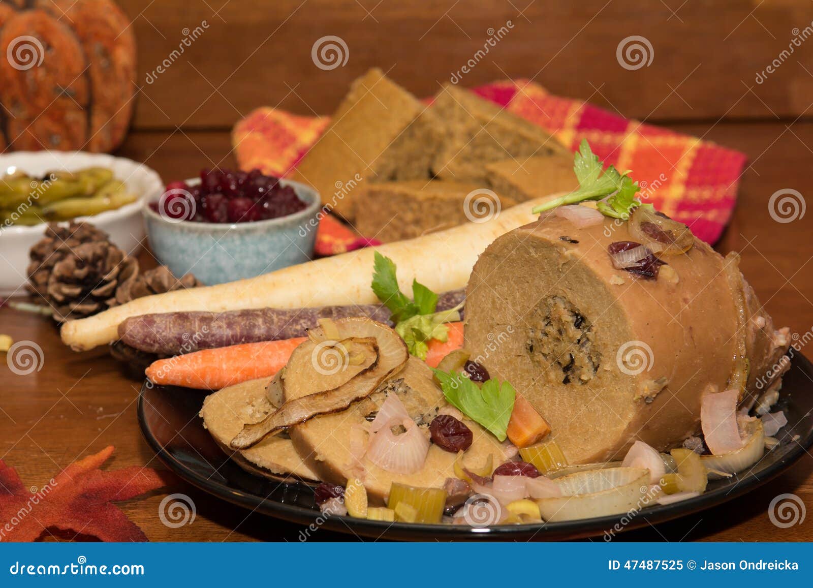 Tofu Turkey stock image. Image of dinner, brilliant, elegant 47487525