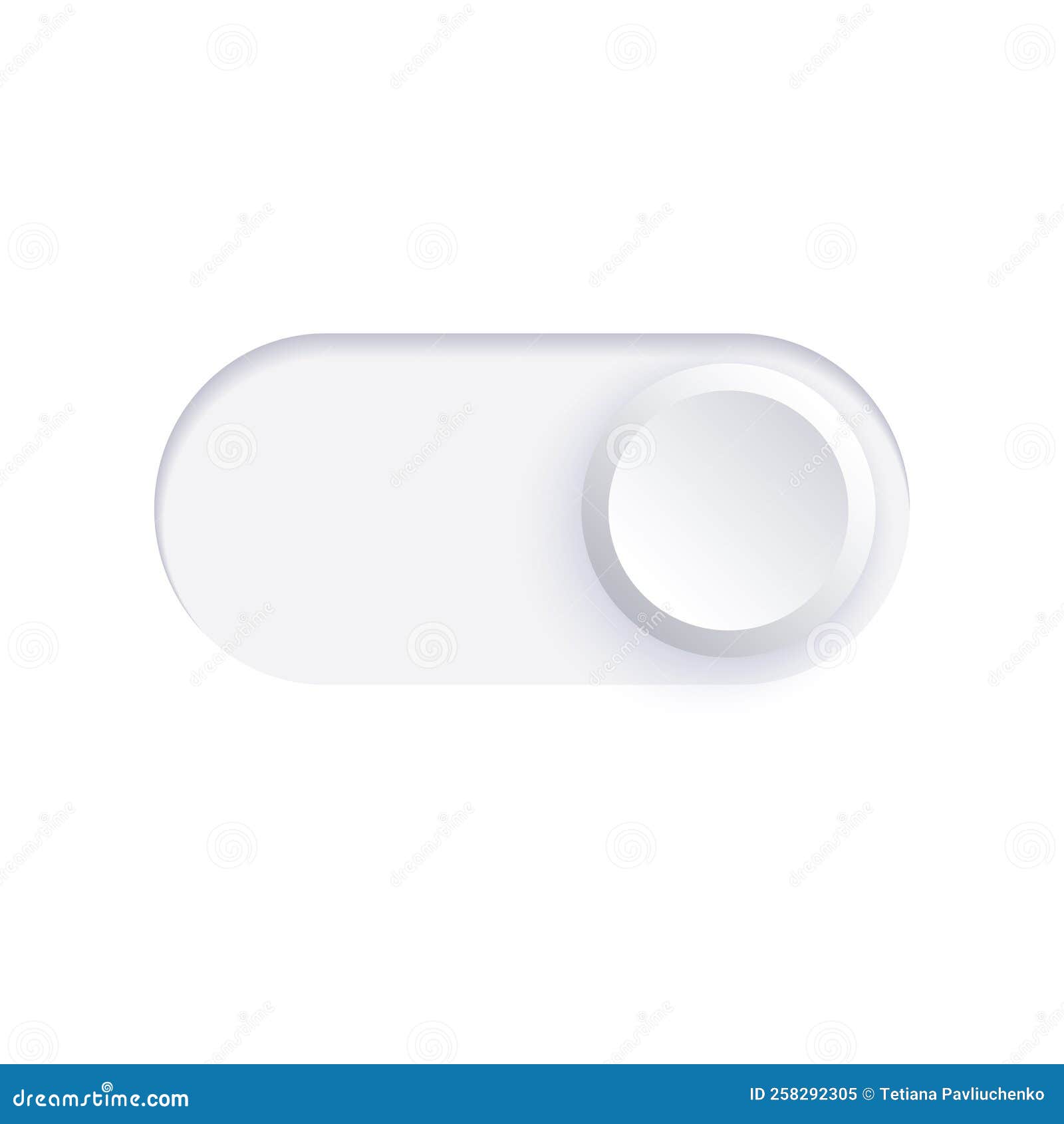 Toggle button icon stock vector. Illustration of control - 258292305
