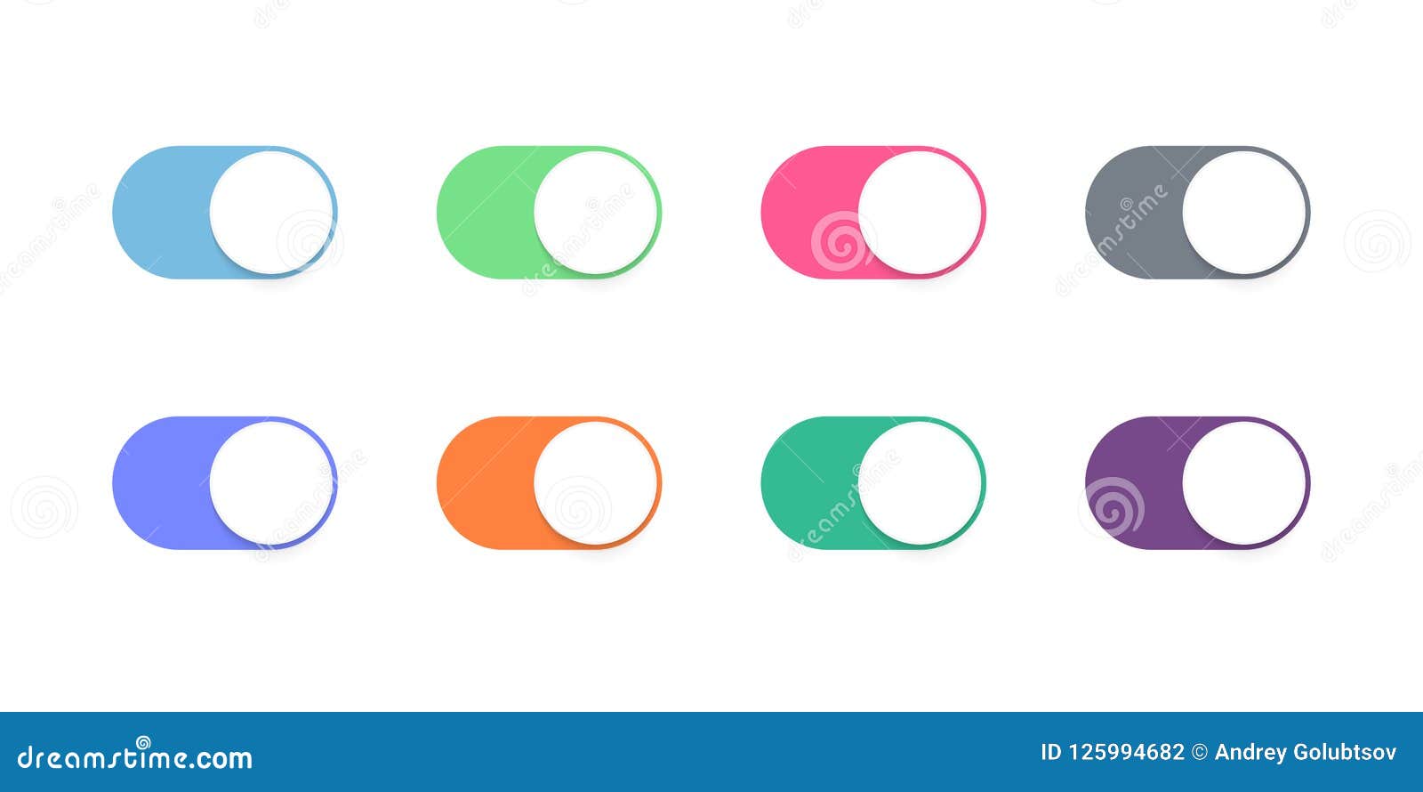toggle button switch slider web ui  icons