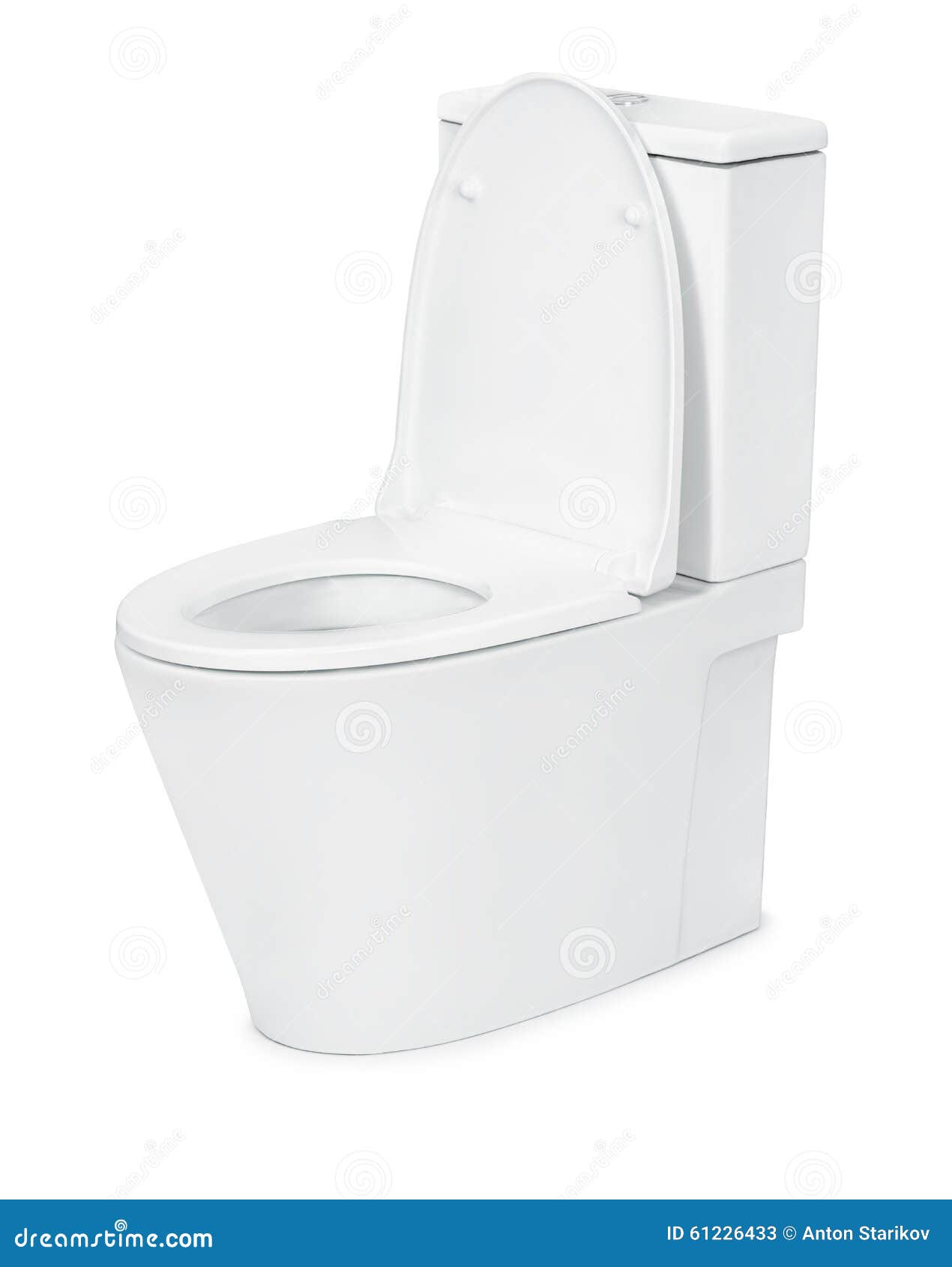 Toilet bowl stock image. Image of clean, modern, restroom 61226433