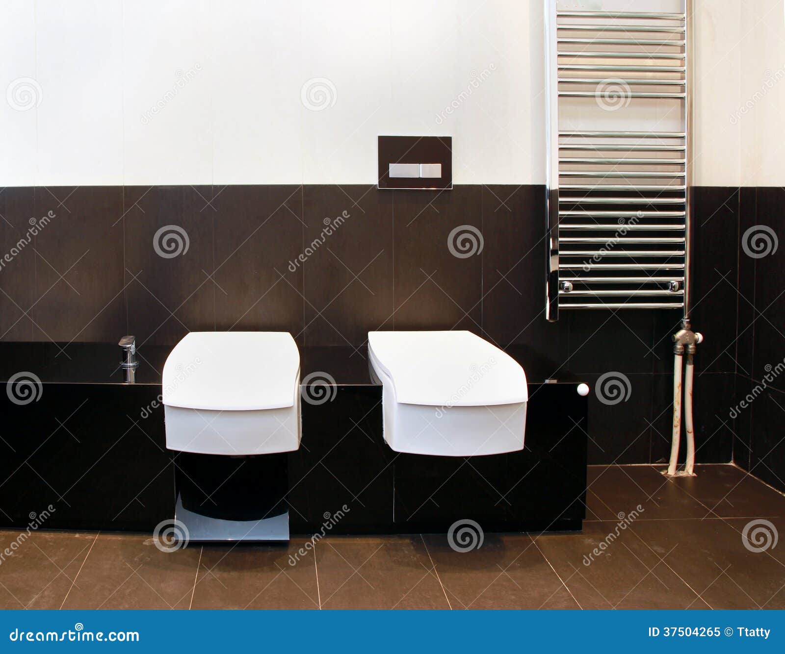 Toilet corner stock image. Image of tiles, modern, home 37504265