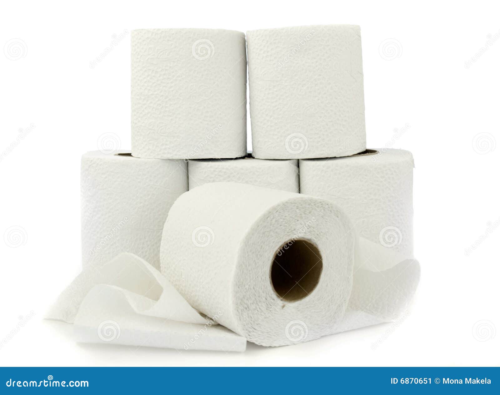 Toilet paper stock image. Image of product, necessity 6870651