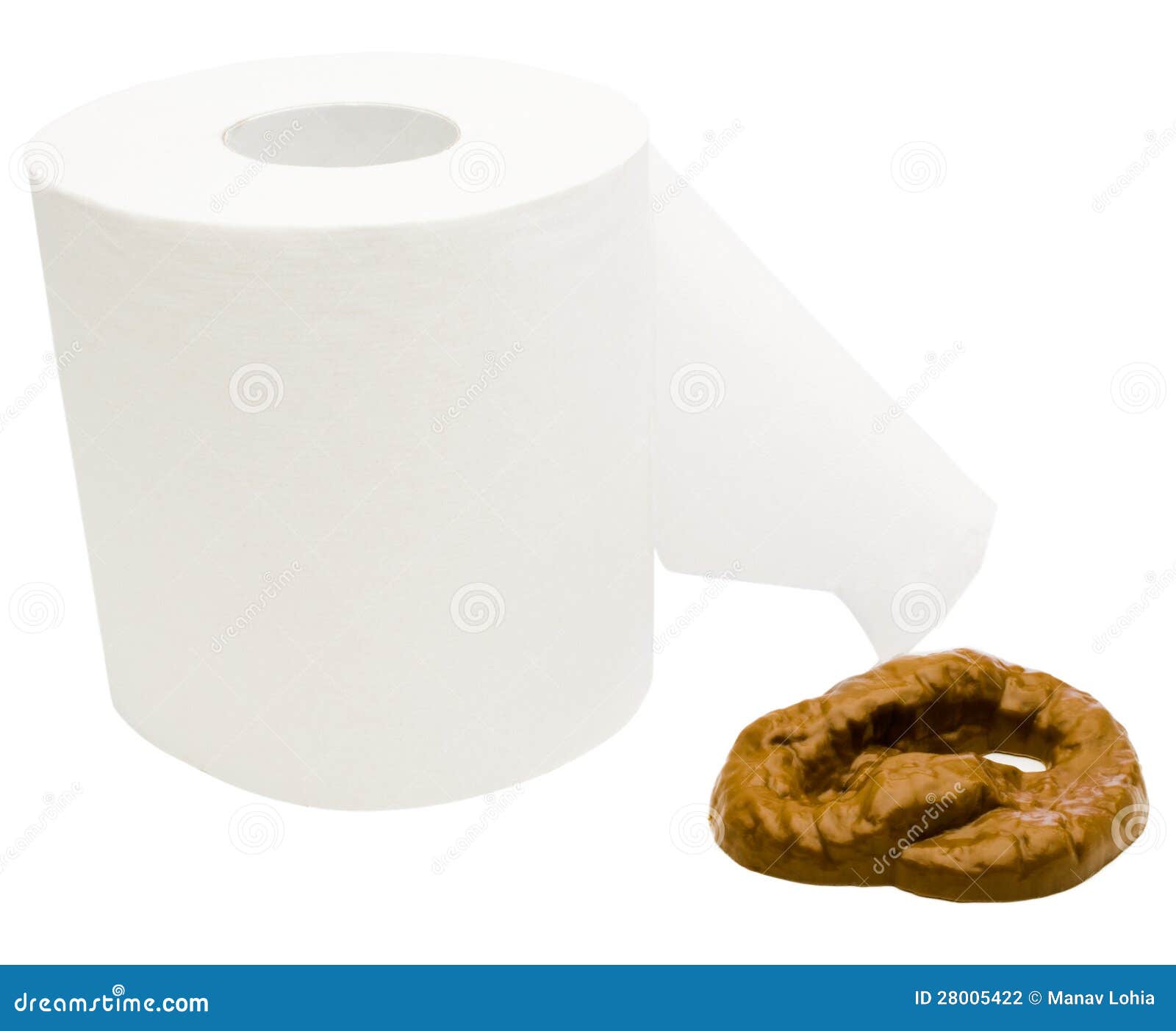 toilet paper with feces