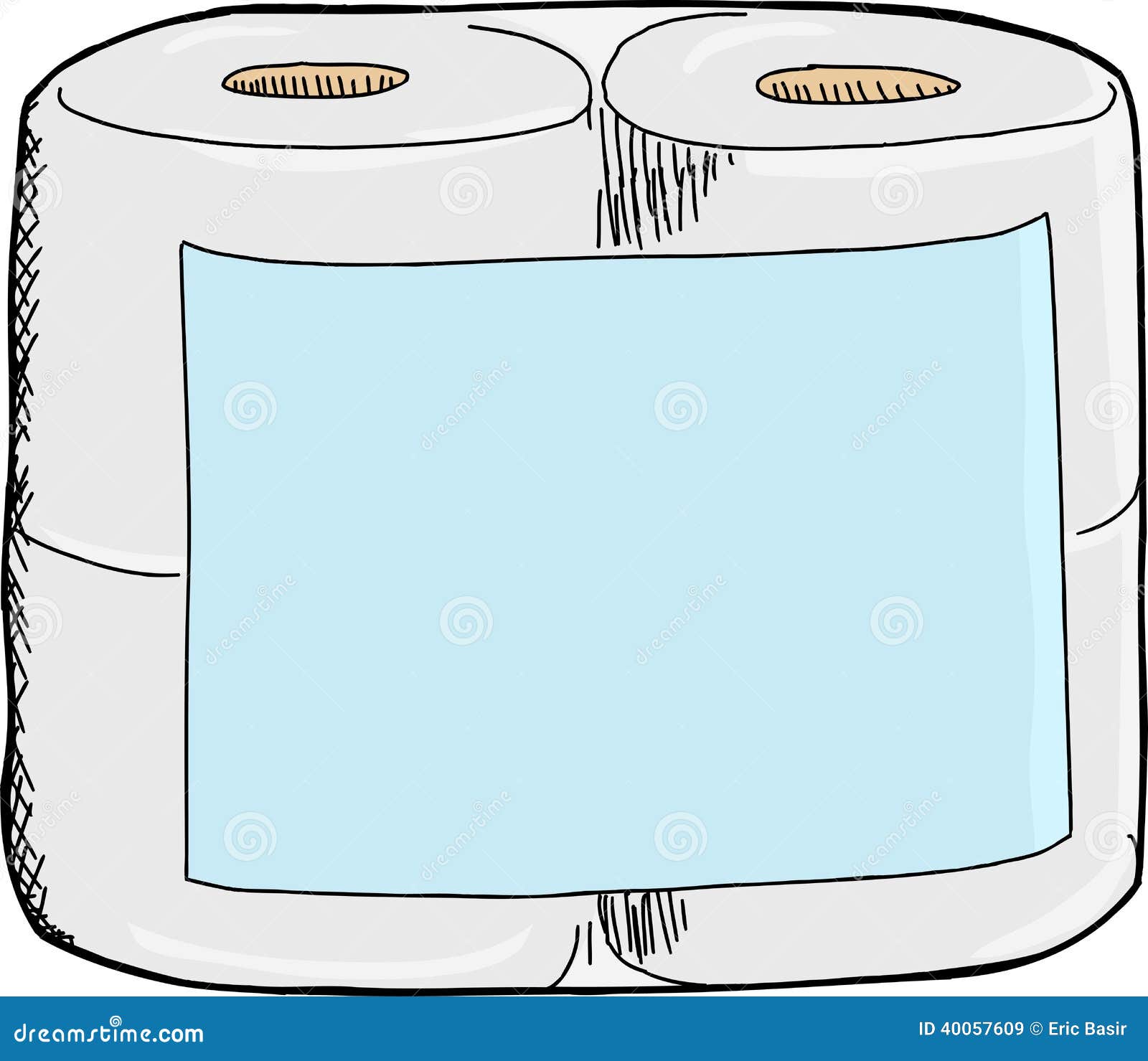 Toilet Paper Package stock vector. Illustration of paper 40057609