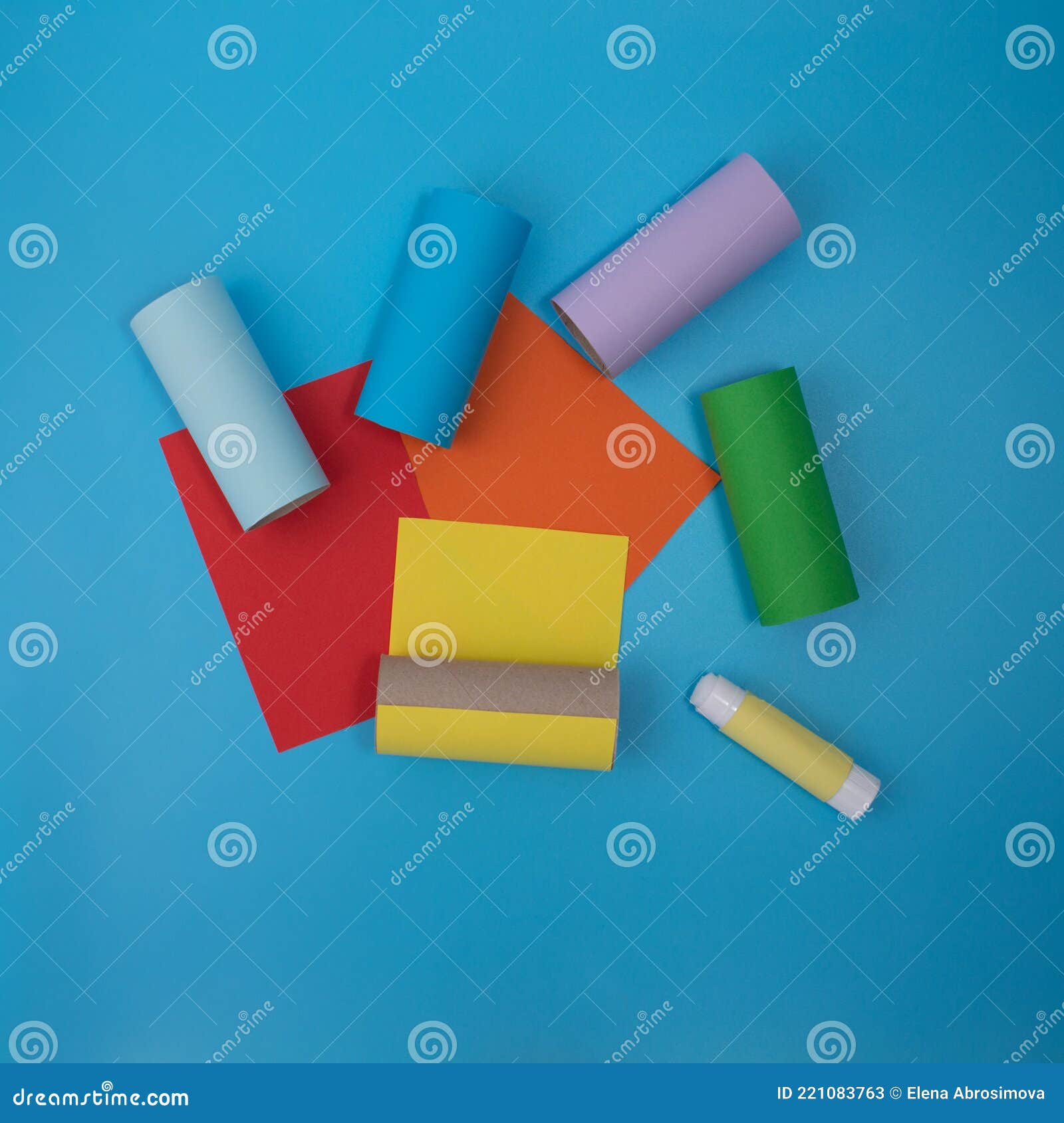 Toilet Paper Roll Craft Concept For Kid And Kindergarten, DIY, Tutorial