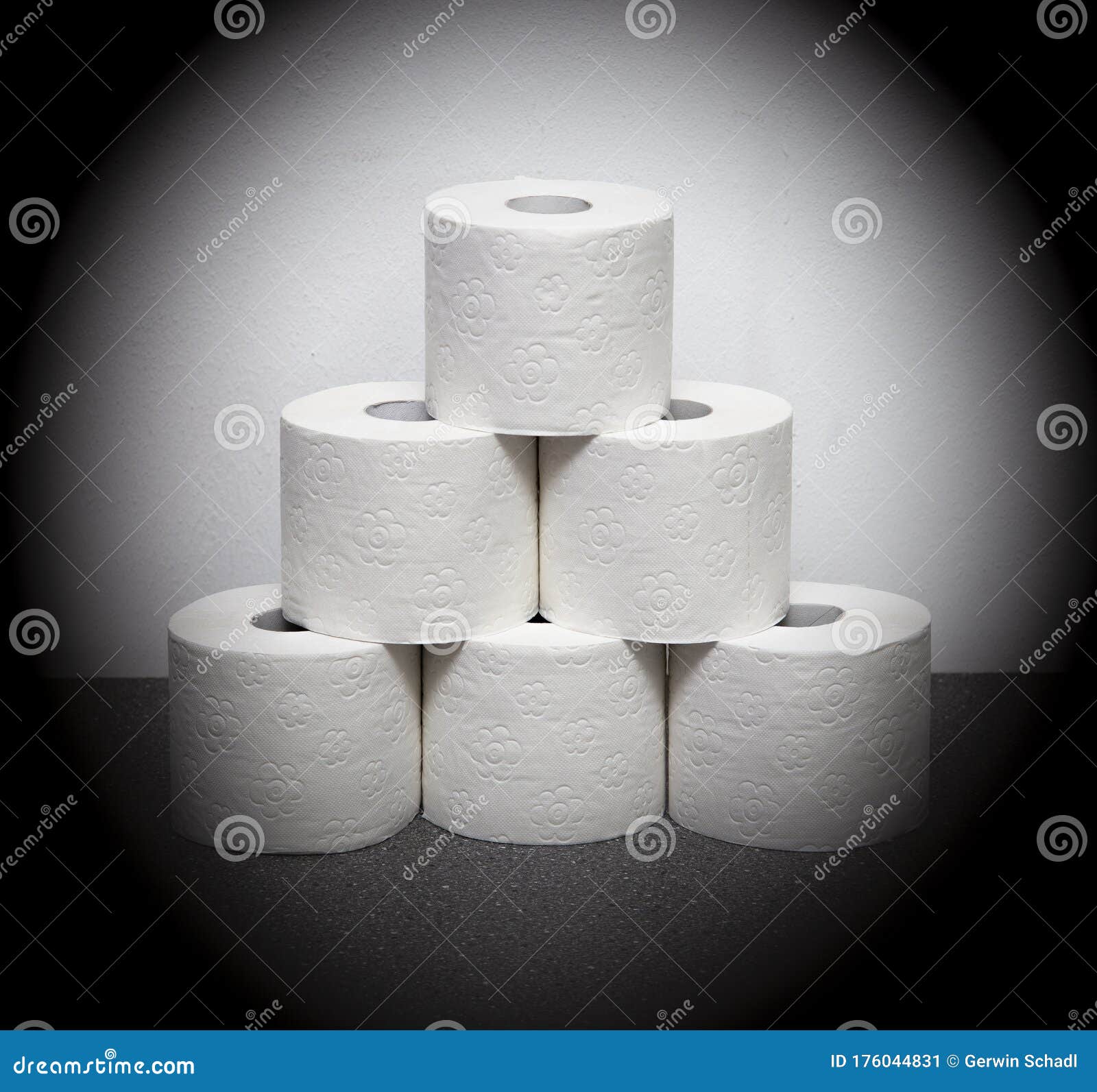 Toilet paper stack stock image. Image of drugstore, restroom 176044831