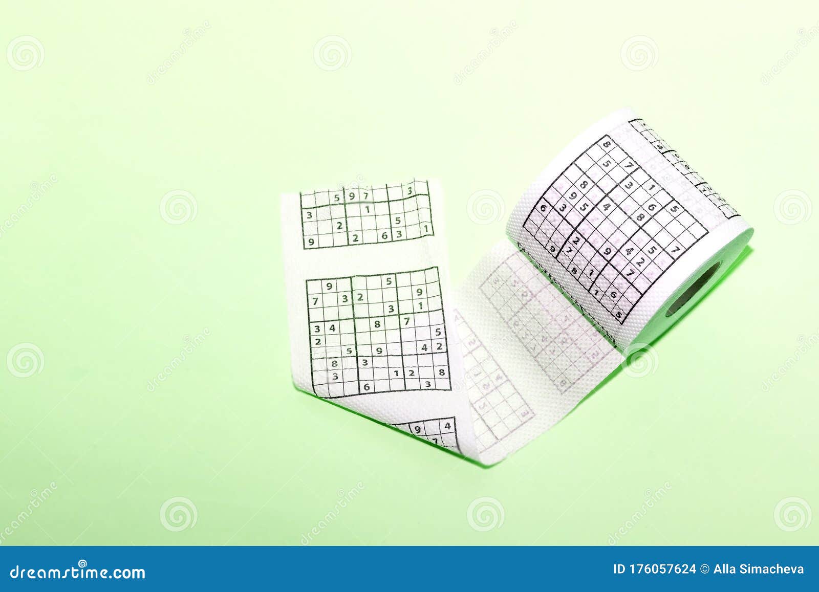 Papier toilette Sudoku, Design