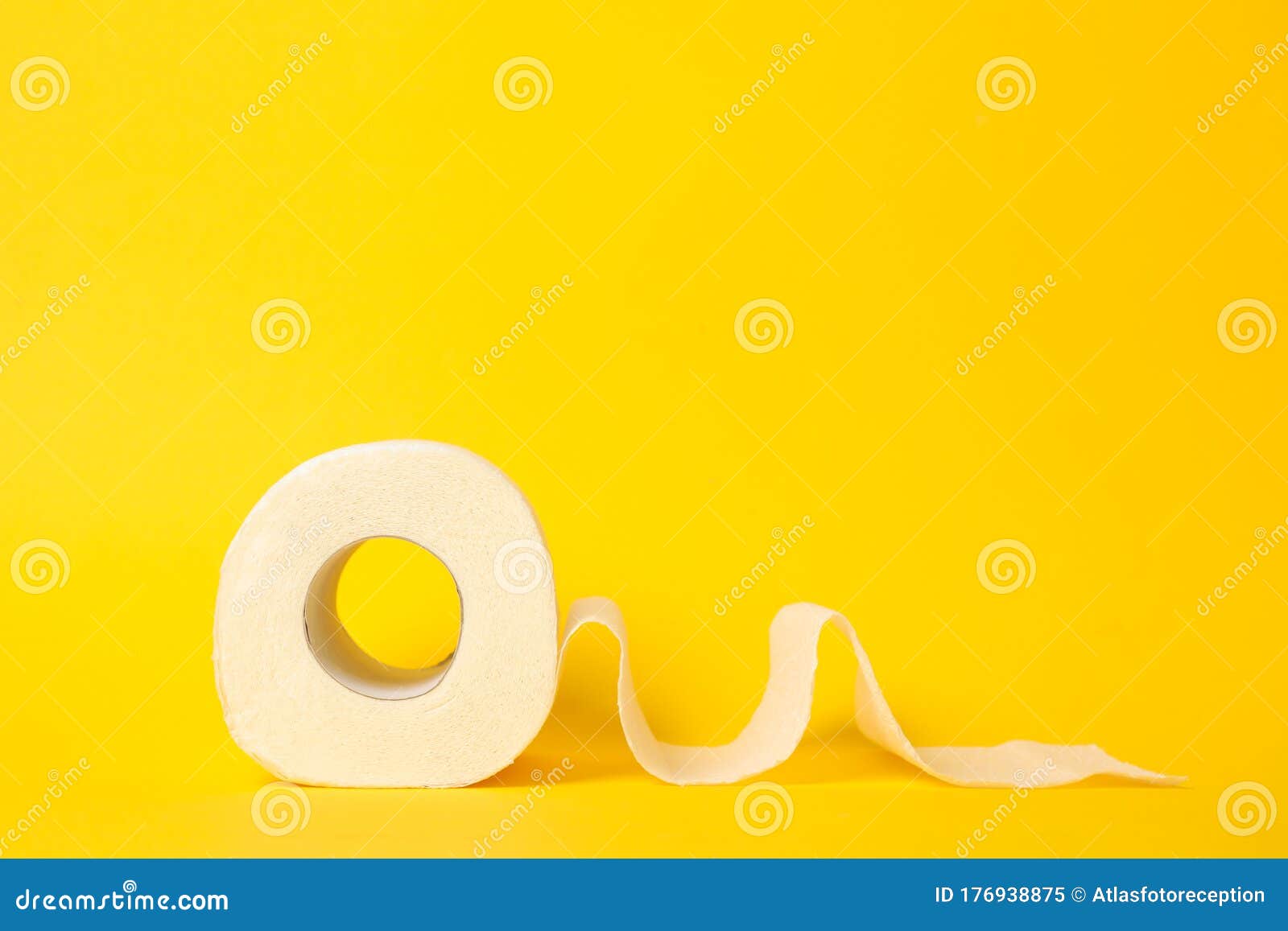 Download Toilet Paper On Yellow Background Stock Image Image Of Accessories Paper 176938875 Yellowimages Mockups