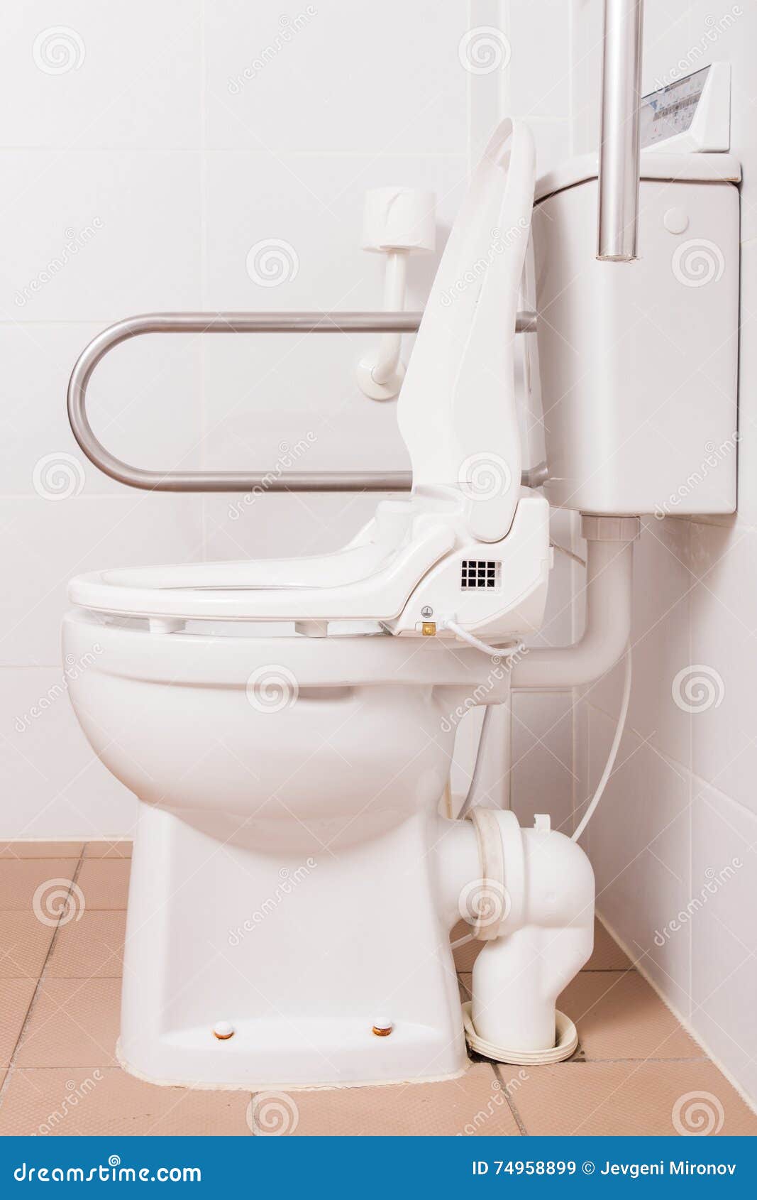 Toilet for People with Disabilities Stock Image Image of access