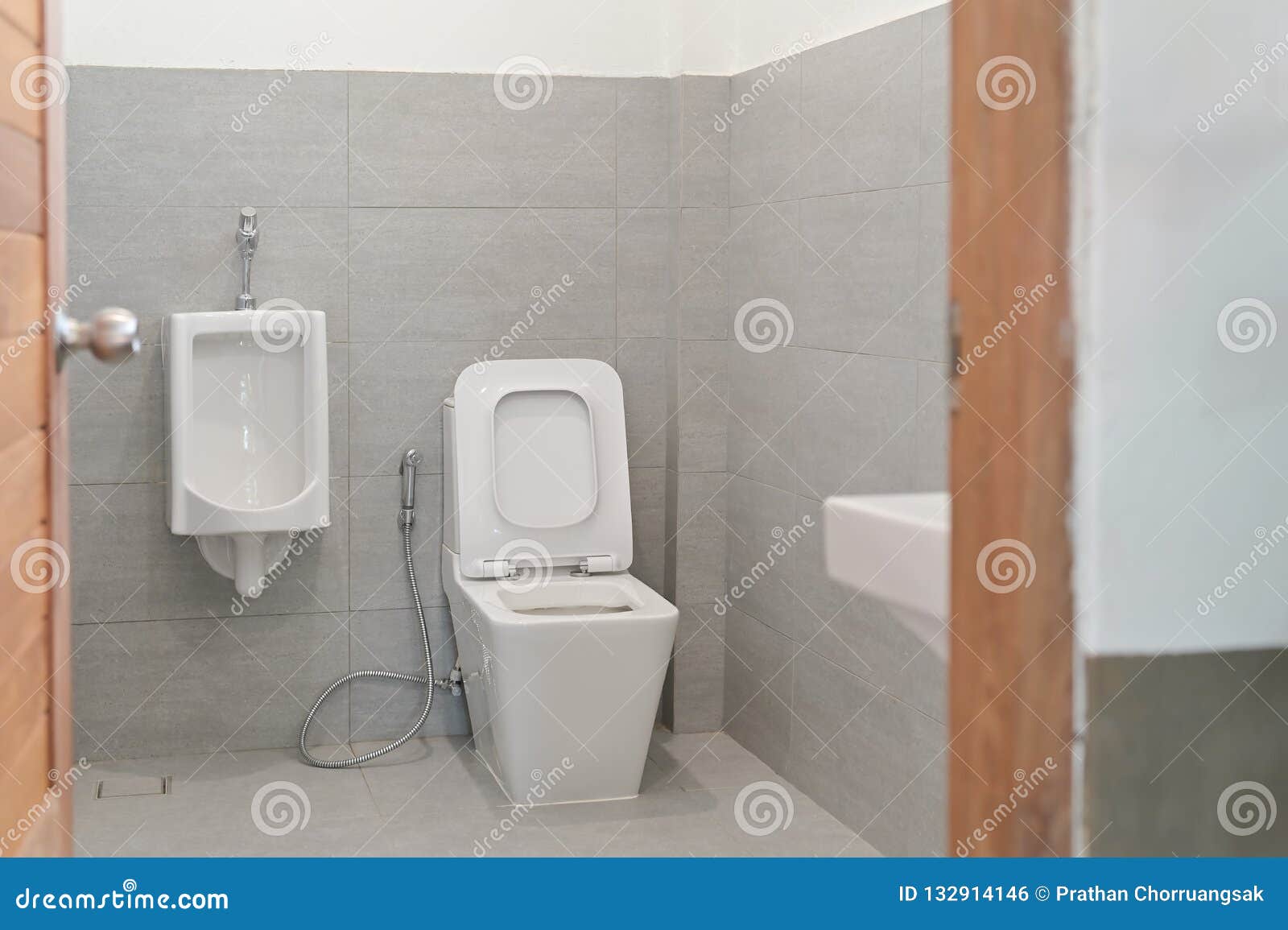 Toilet room background. stock photo. Image of design - 132914146