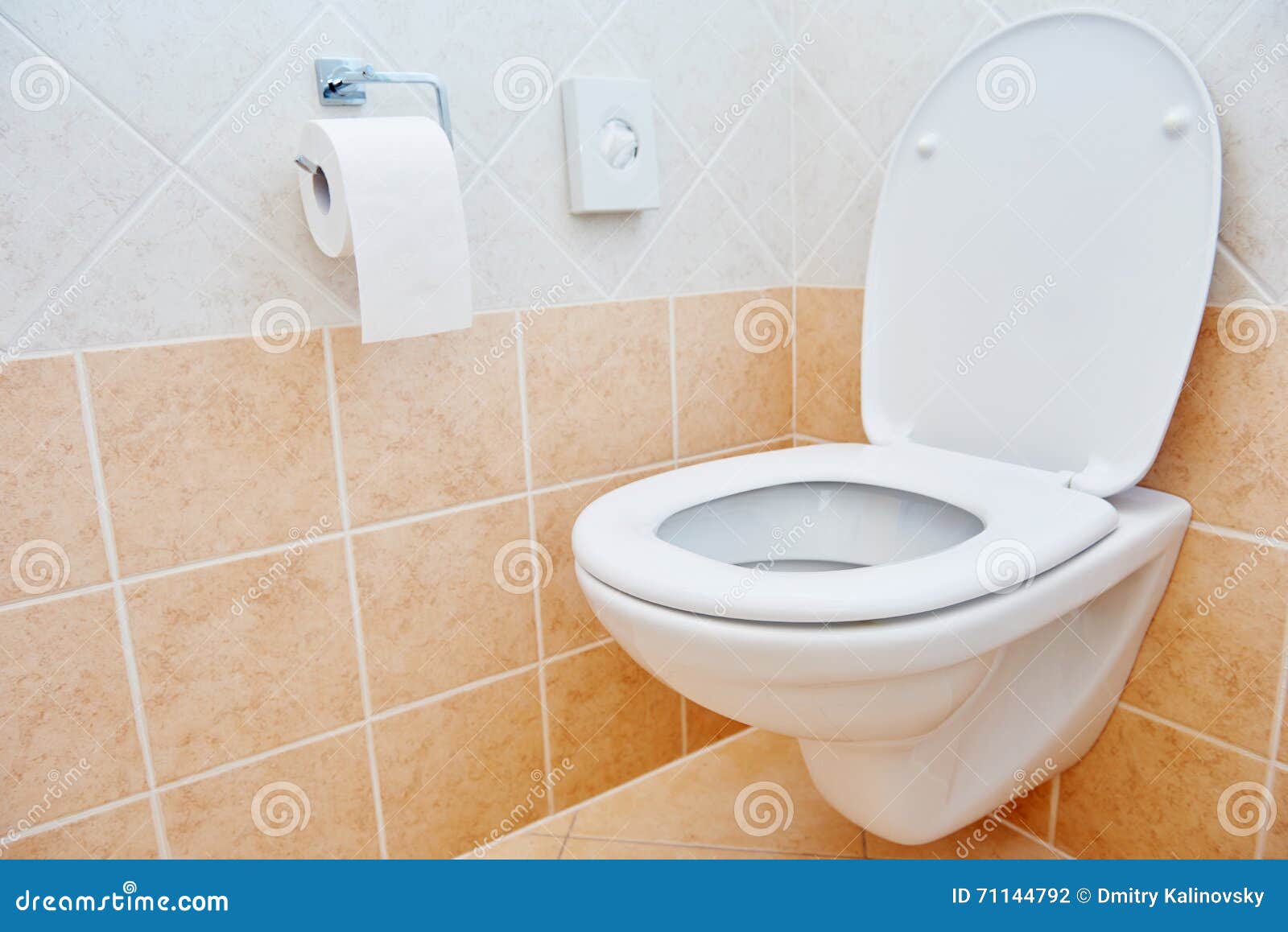 Toilet Sanitary Sink Or Bowl And Paper Stock Photo Image