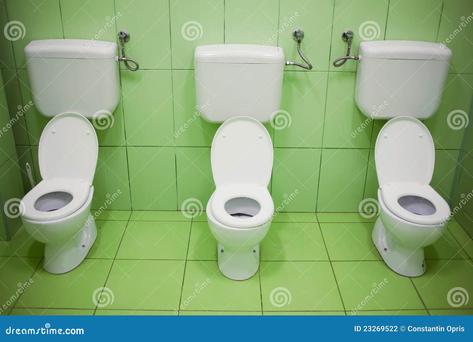 Toilet Seats in Kindergarten Stock Photo Image of bath, sanitary