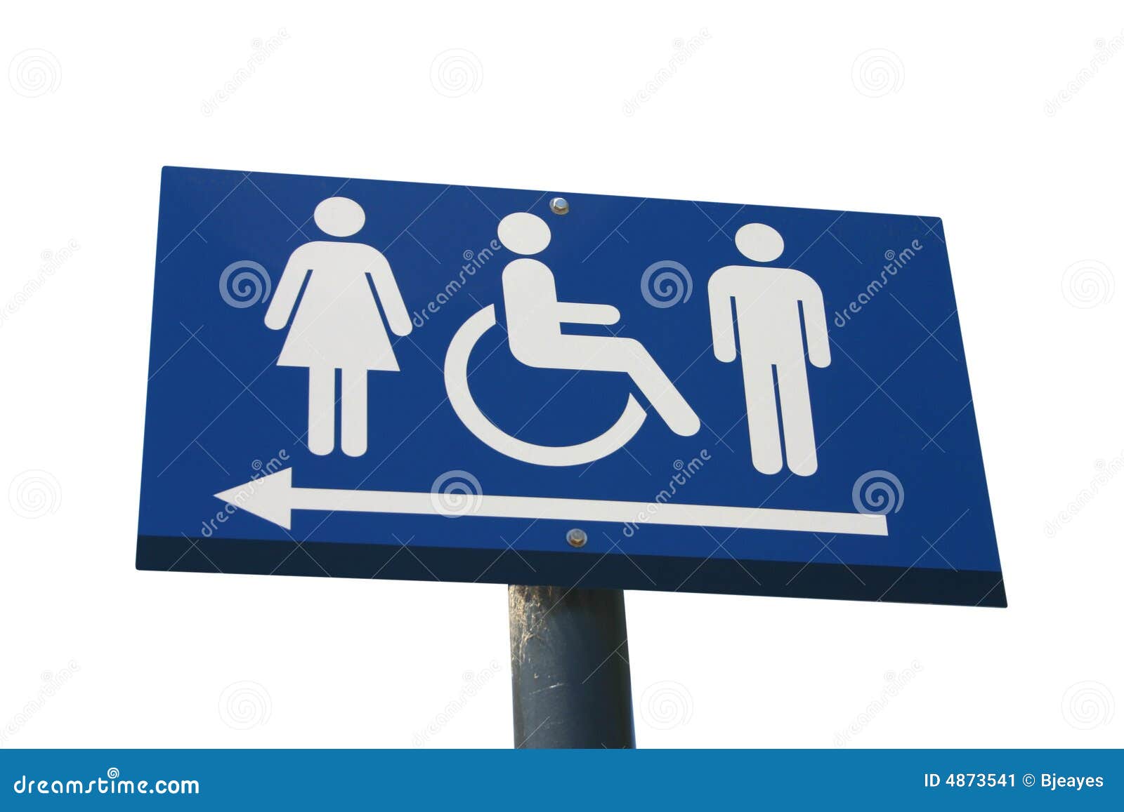 Wheelchair Disabled Toilet Sign Wheelchair Disabled Restroom Sign For