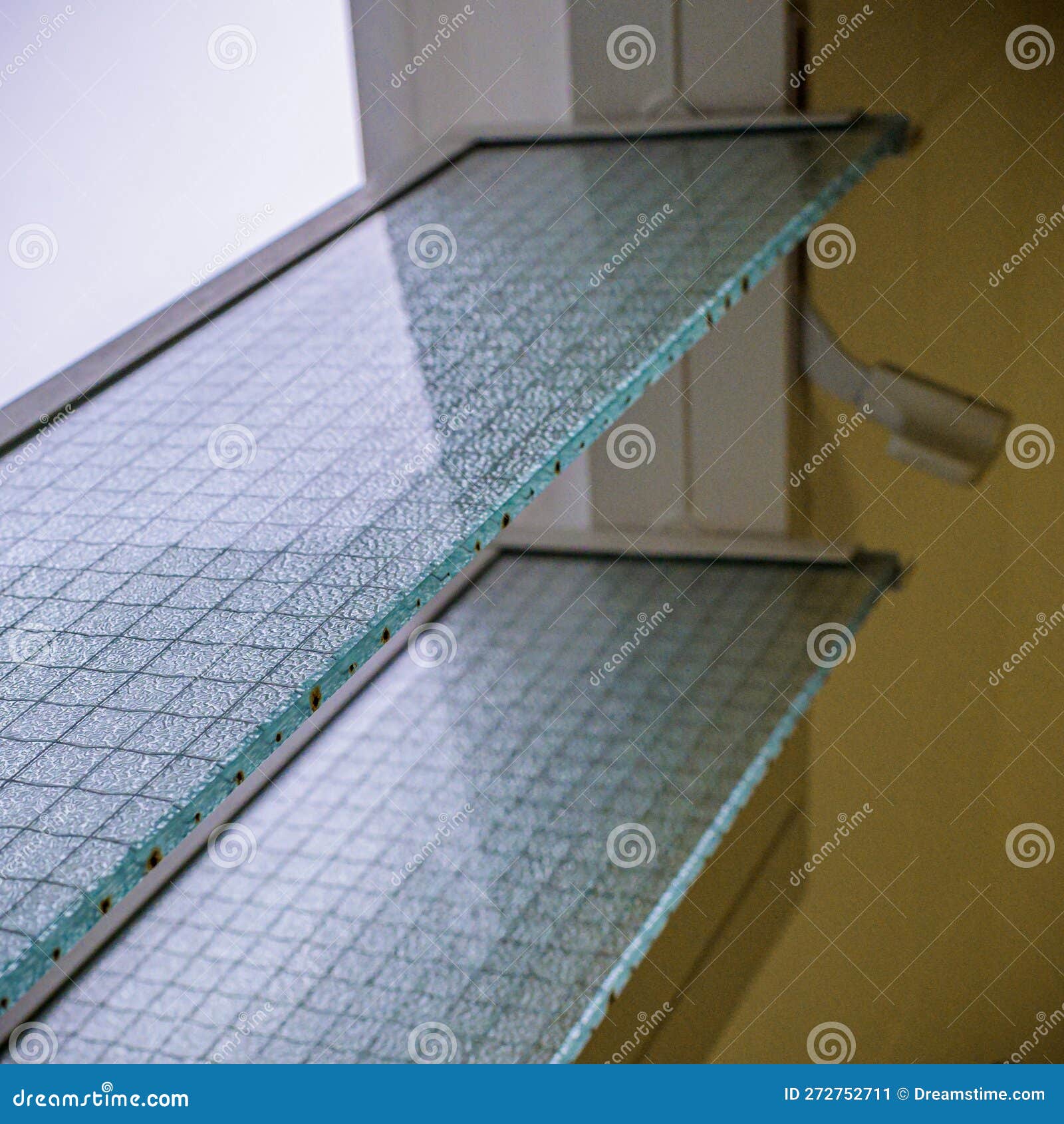 Toilet Ventilation Window in HDB BTO Apartment. Stock Image Image of